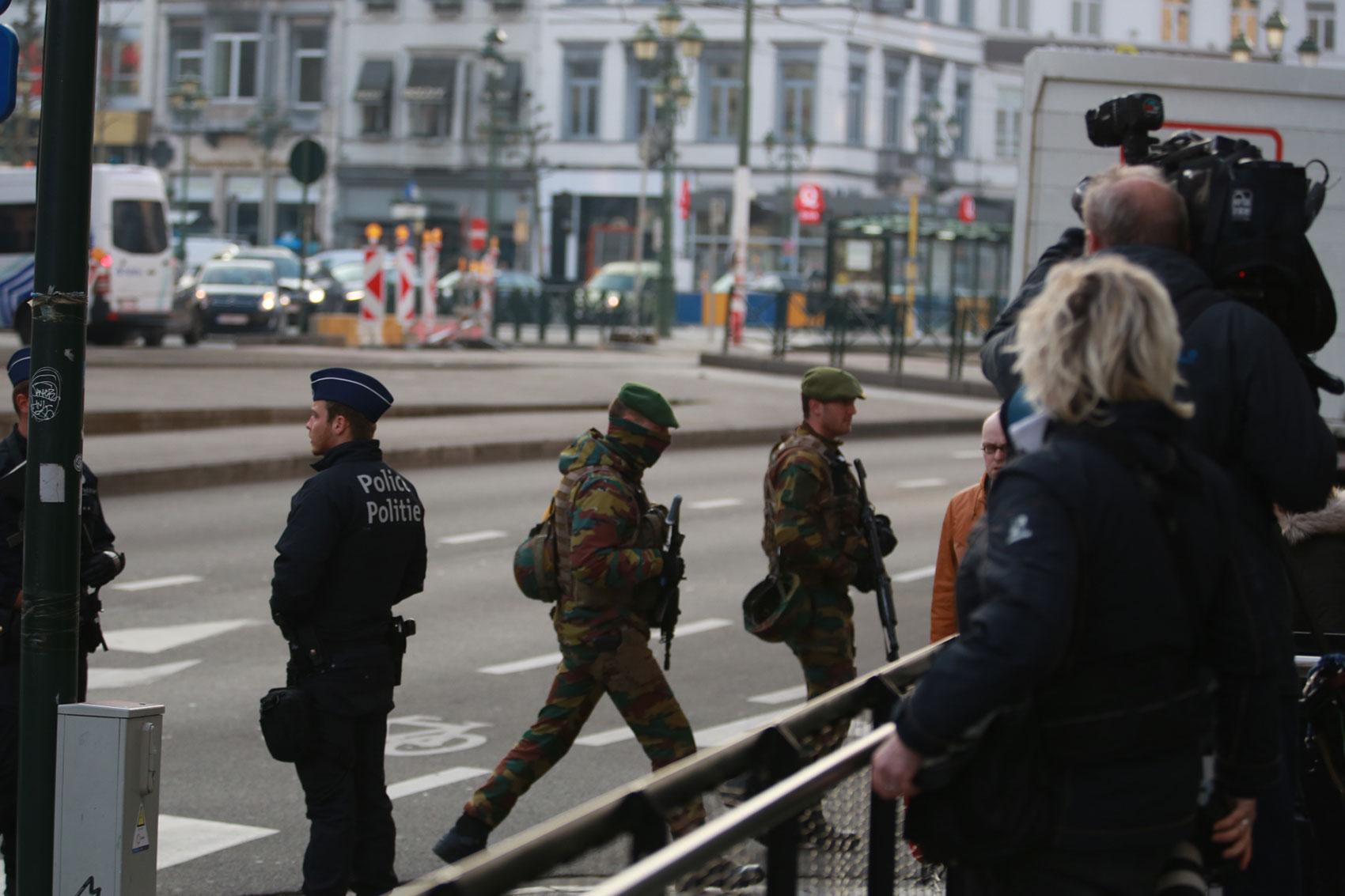 Häktningsförhandling mot terrormisstänkte svensken Osama Krayem i Bryssel.