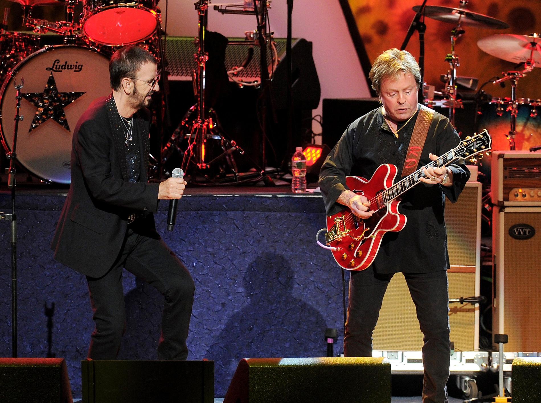 Rick Derringer och Ringo Starr.