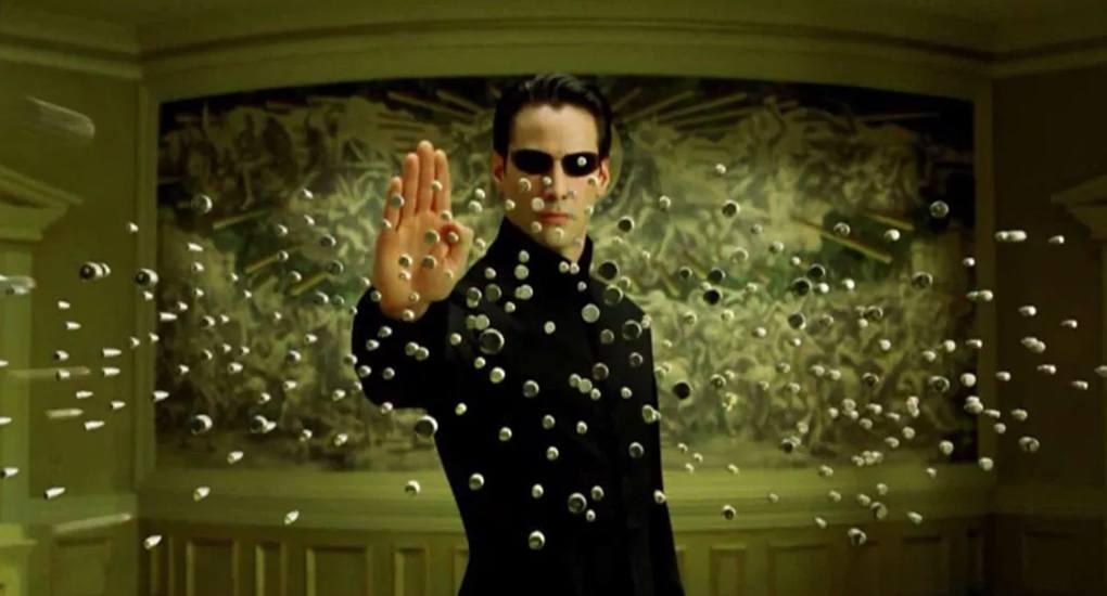 Keanu Reeves i ”The matrix” (1999).