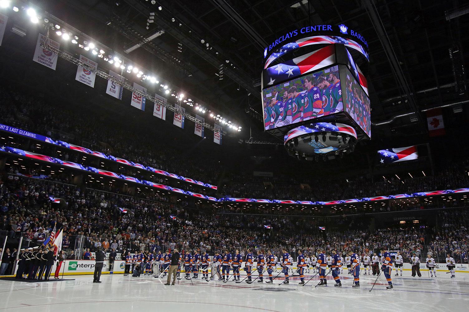 Islanders nya arena, Barclays Center.