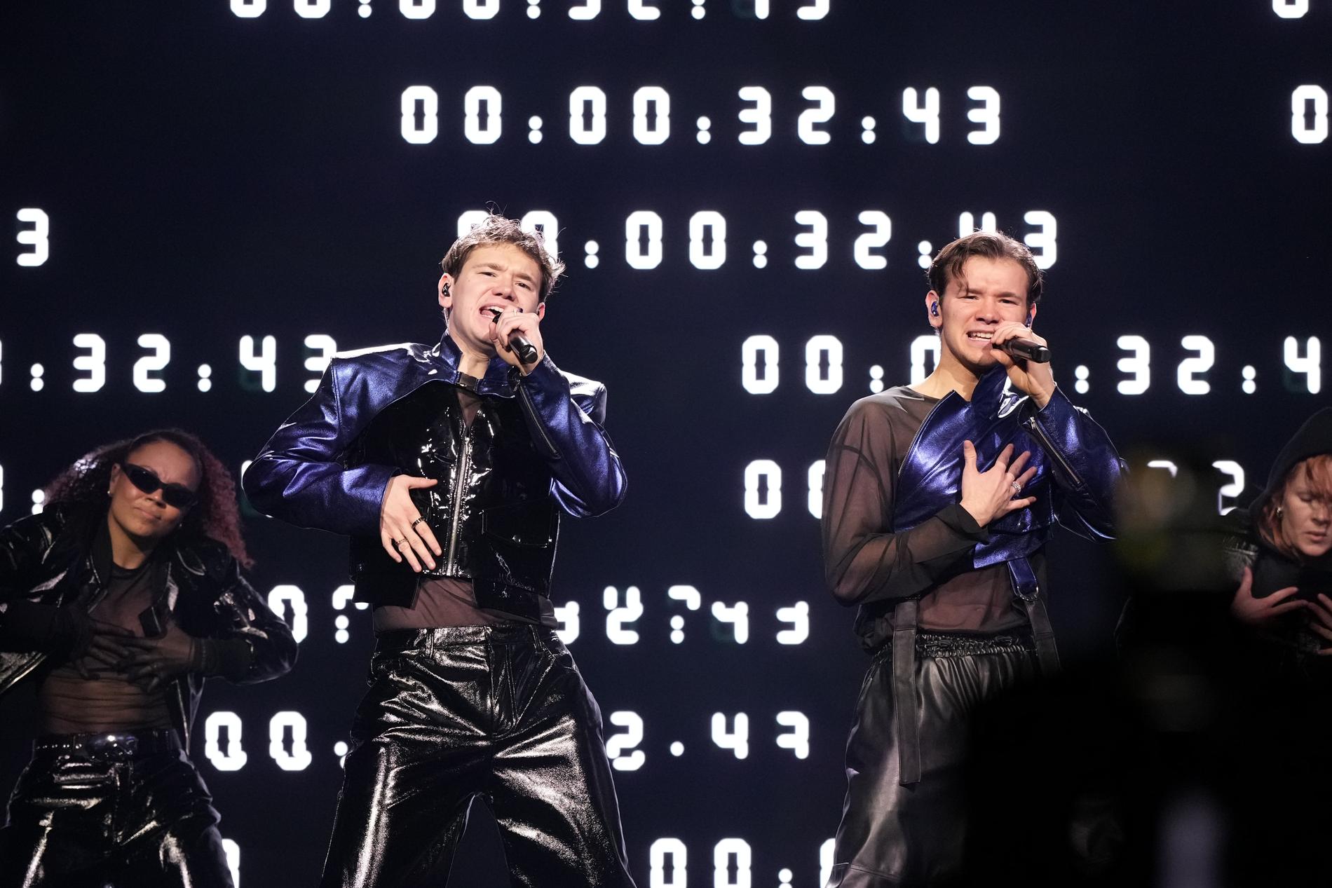 Marcus och Martinus tävlar med låten ”Unforgettable”.