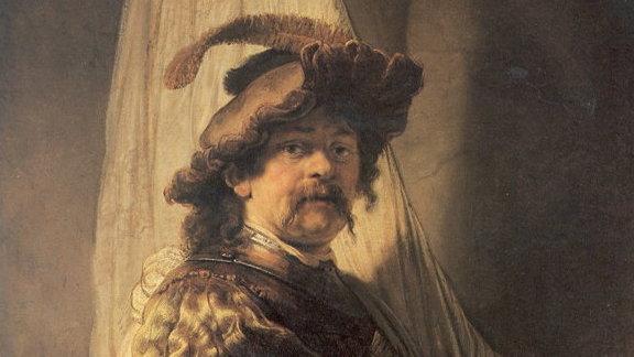 "Fanbäraren" av Rembrandt.