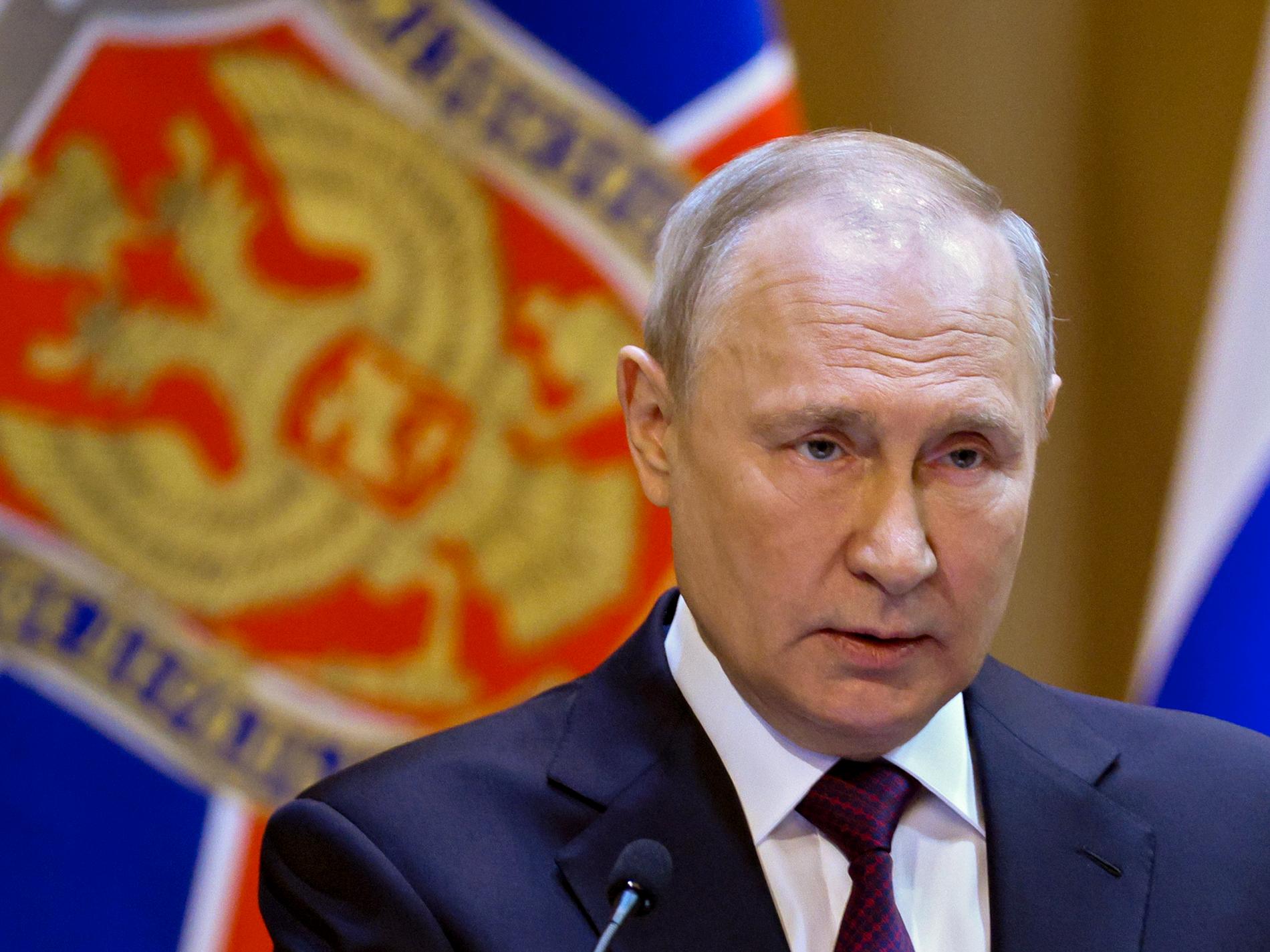 Putin beordrar hårdare gräns mot Ukraina