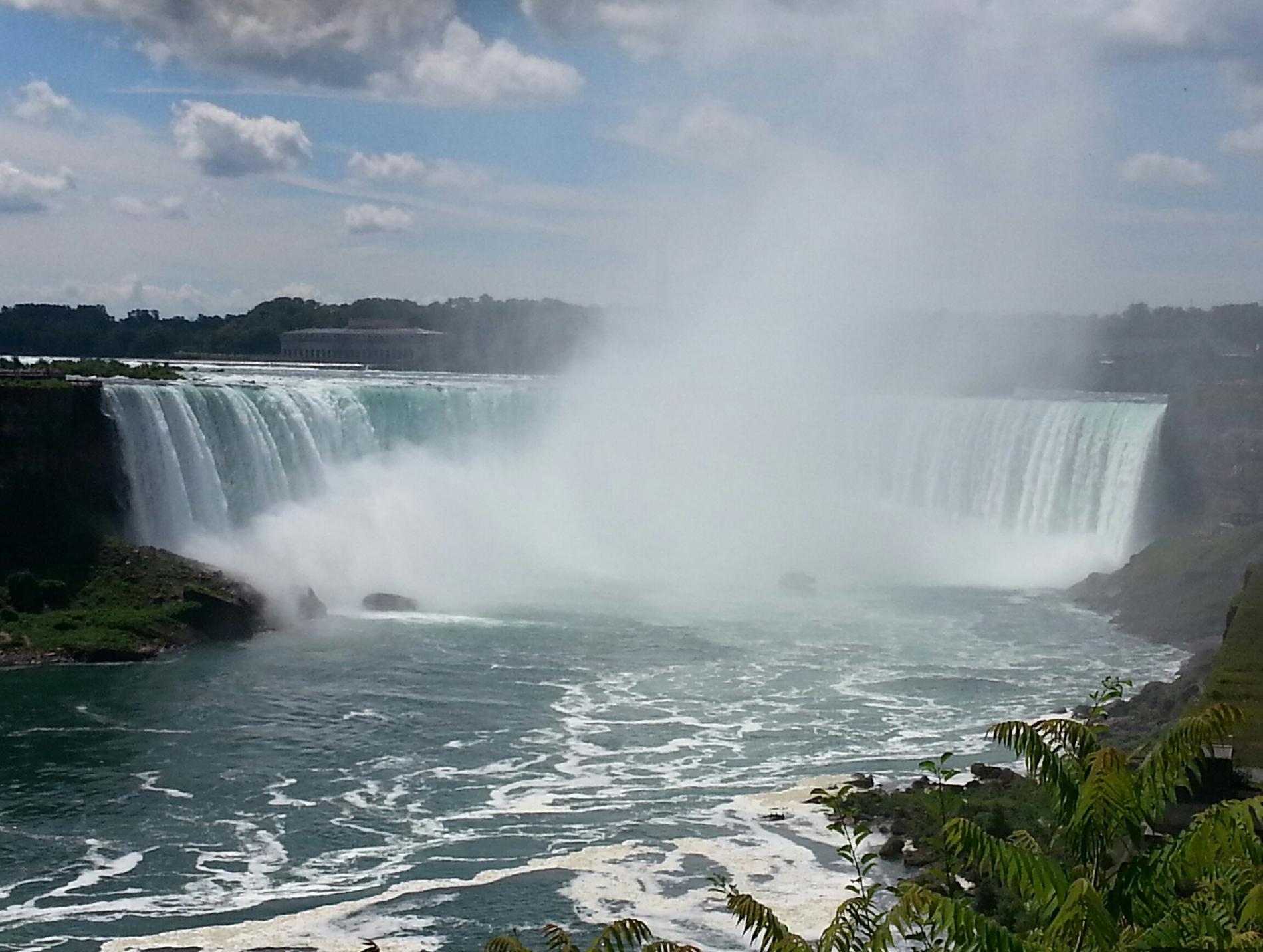 Niagarafallen i Kanada.