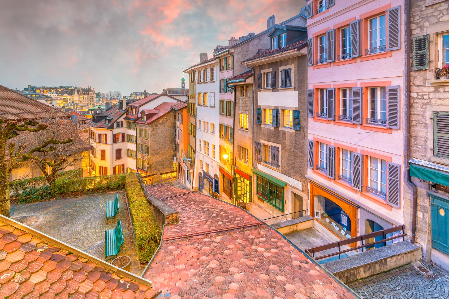 Lausanne är utsett till världens bästa småstad. 