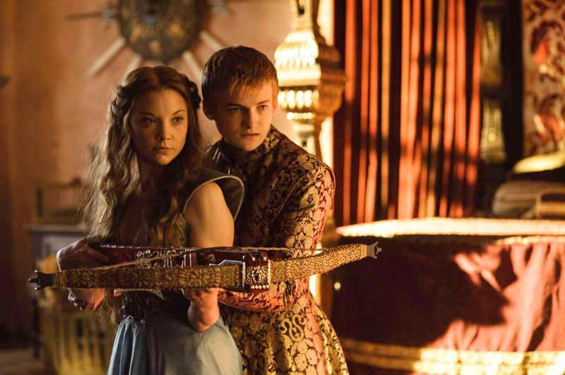 Margaery Tyrell (Natalie Dormer) och Joffrey Baratheon (Jack Gleeson).