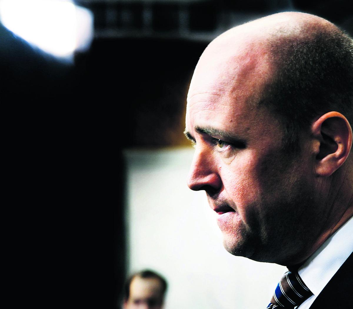 skräckscenario Statsminister Fredrik Reinfeldt lägger all kraft på att skapa en stabil regering – helt utan Sverigedemokraternas inbladning.