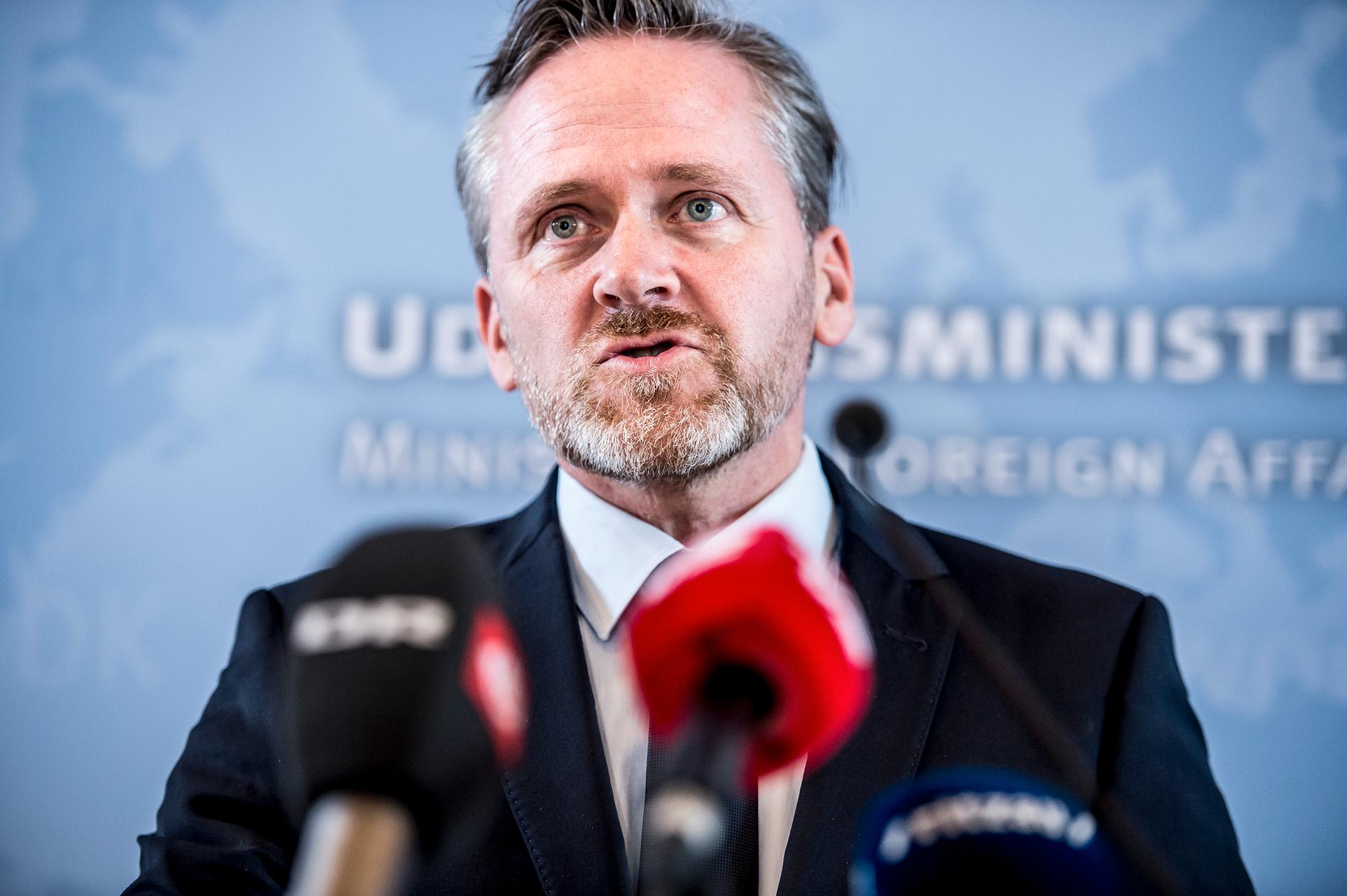 Danmarks utrikesminister Anders Samuelse. Arkivbild.