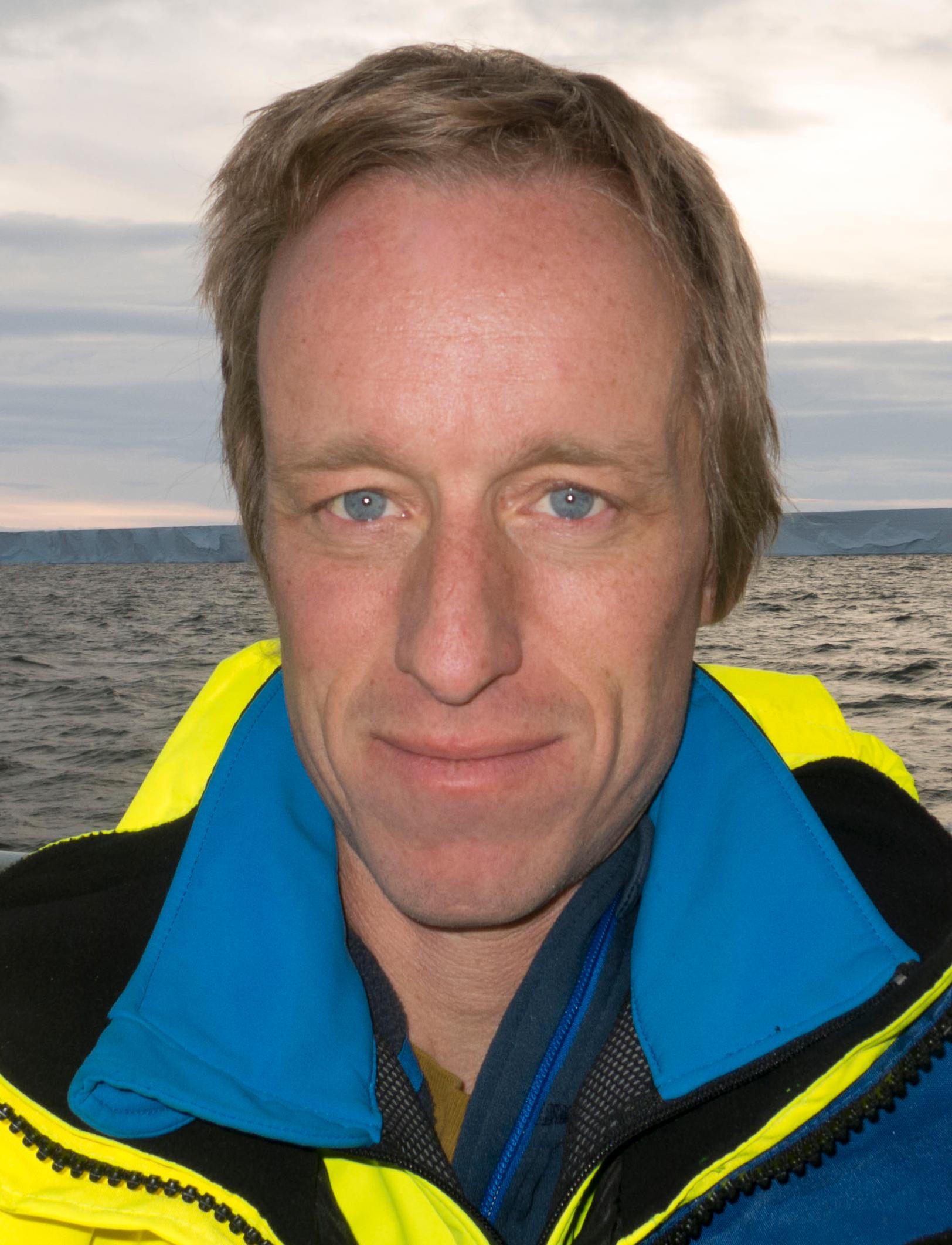 Ola Kalén, oceanograf på SMHI.
