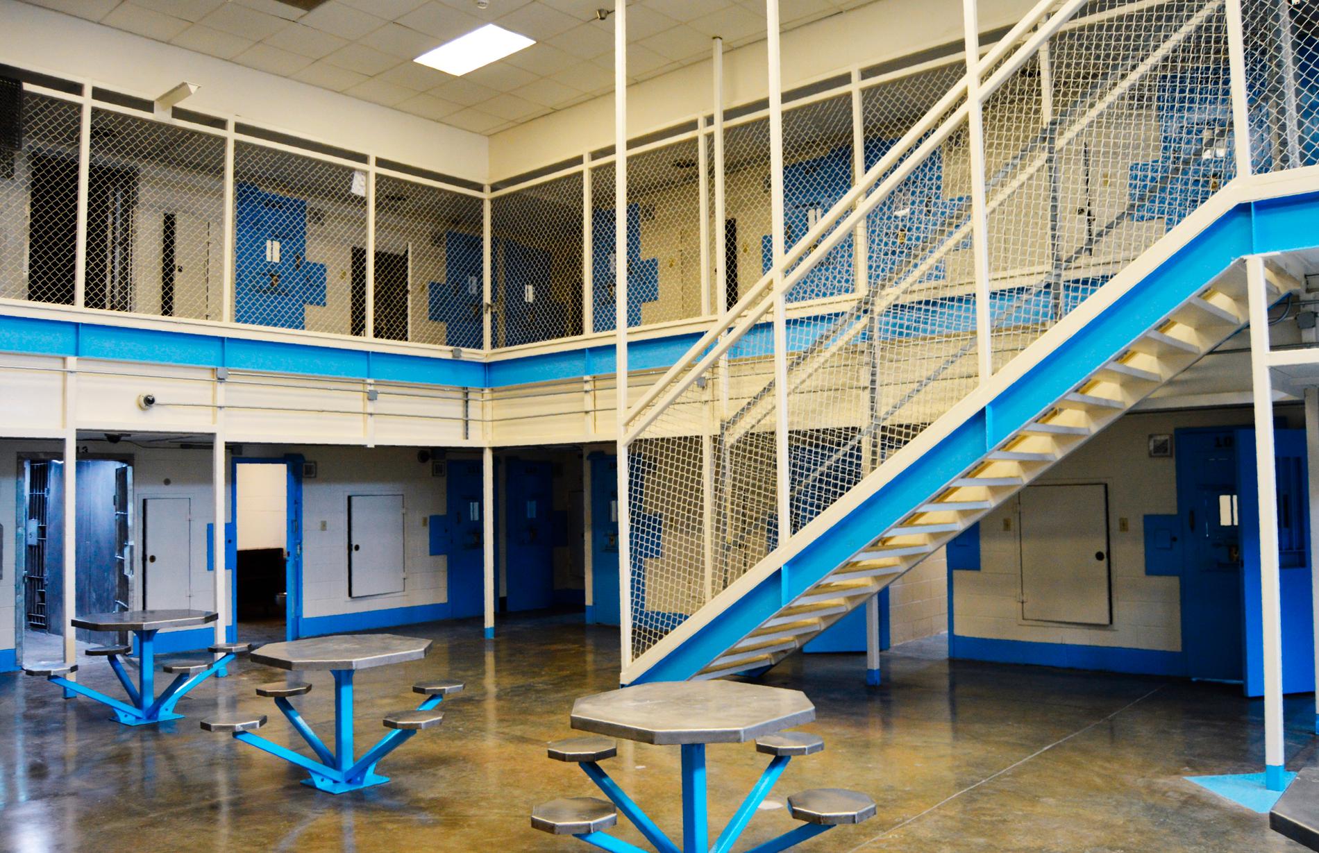 Fängelselokalerna för dödsdömda i Columbia i South Carolina. Arkivbild.