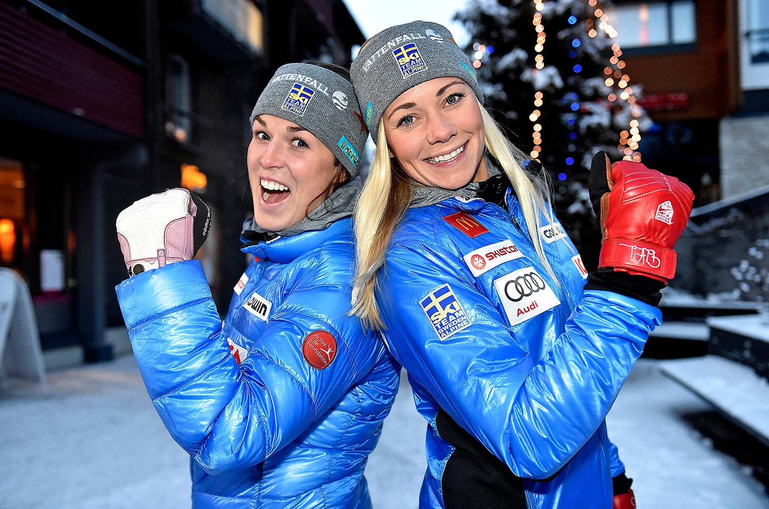 I dag inleder Maria Pietilä Holmner och Frida Hansdotter slalomvärldscupen i finländska Levi.