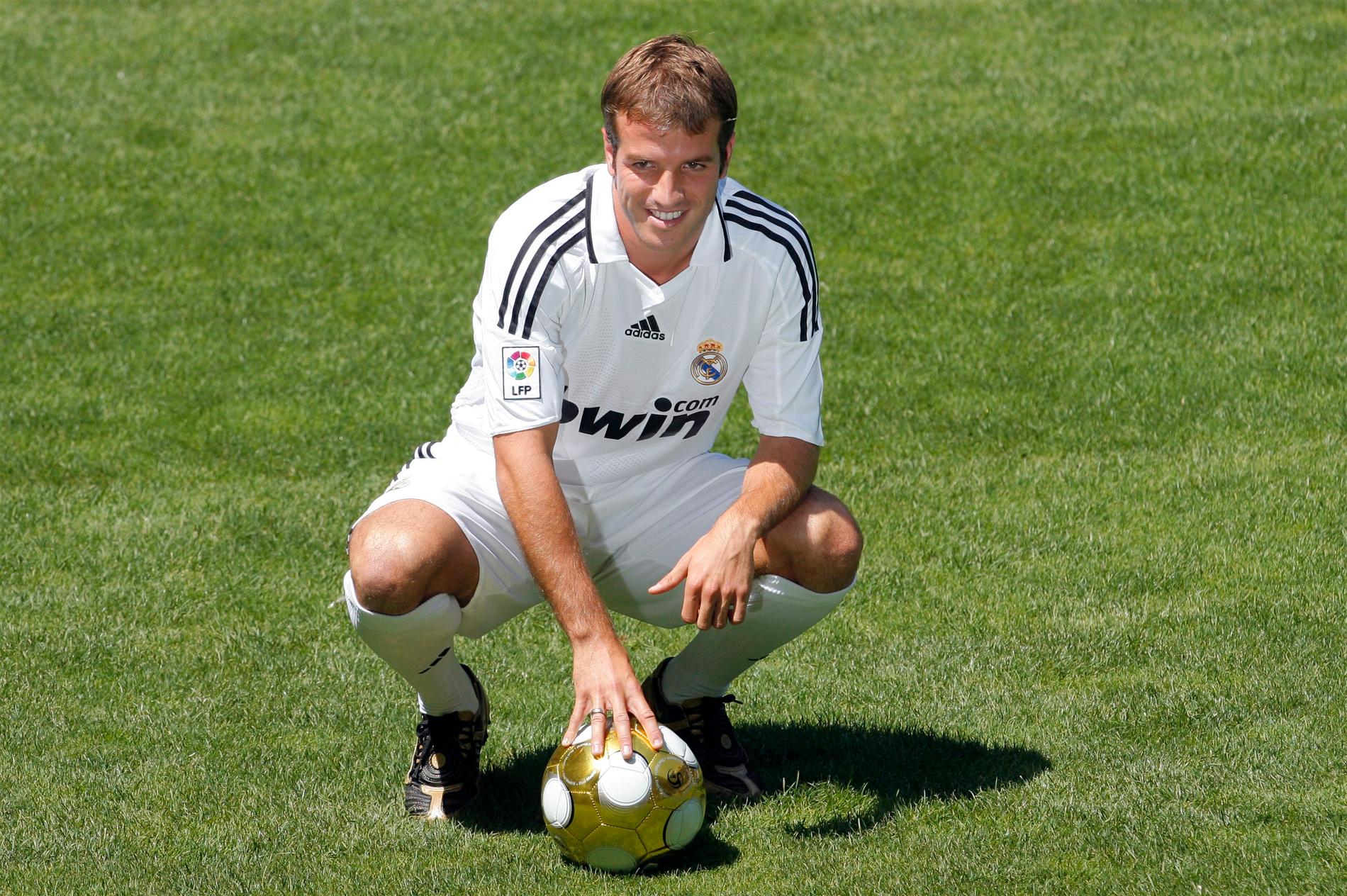 Rafael van der Vaart i Real Madrid.