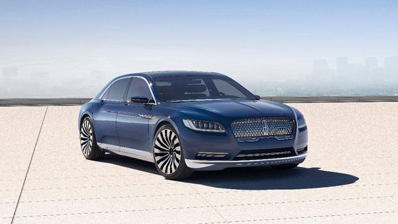 Lincoln Continental Den amerikanska lyxbilen visades upp som koncept på New York-salongen i april 2015.