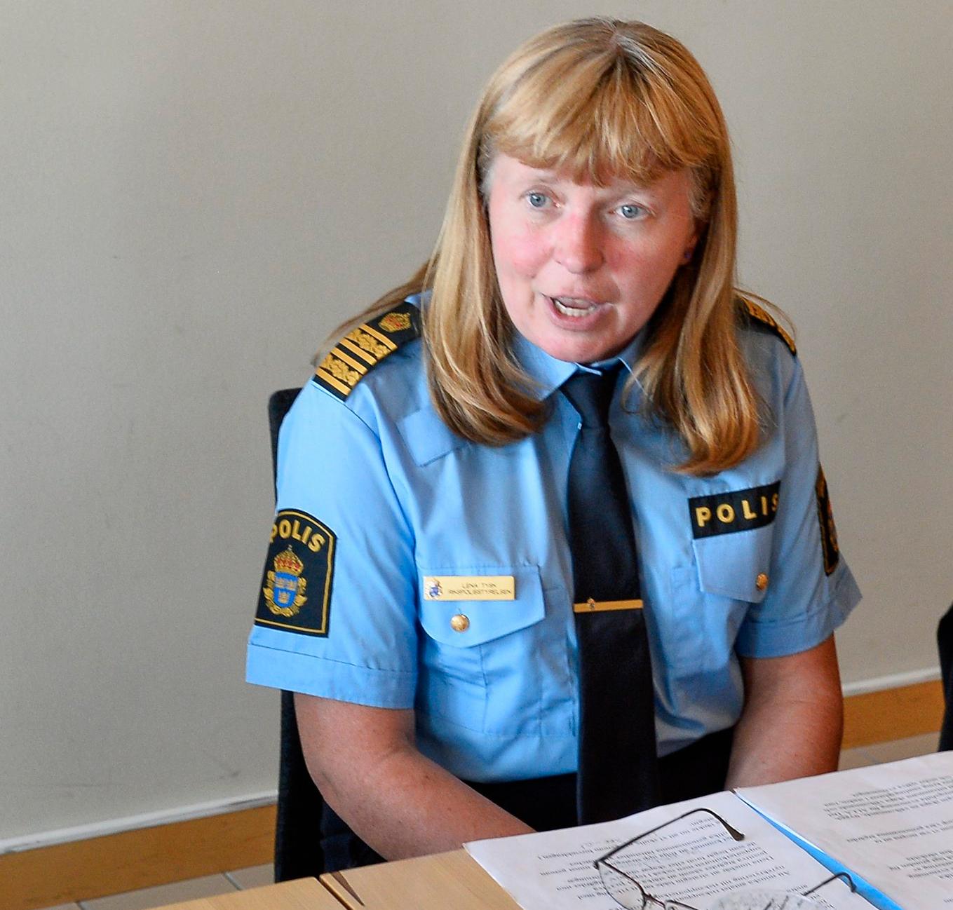 Tidigare polisområdeschefen i Västmanland, Lena Tysk.