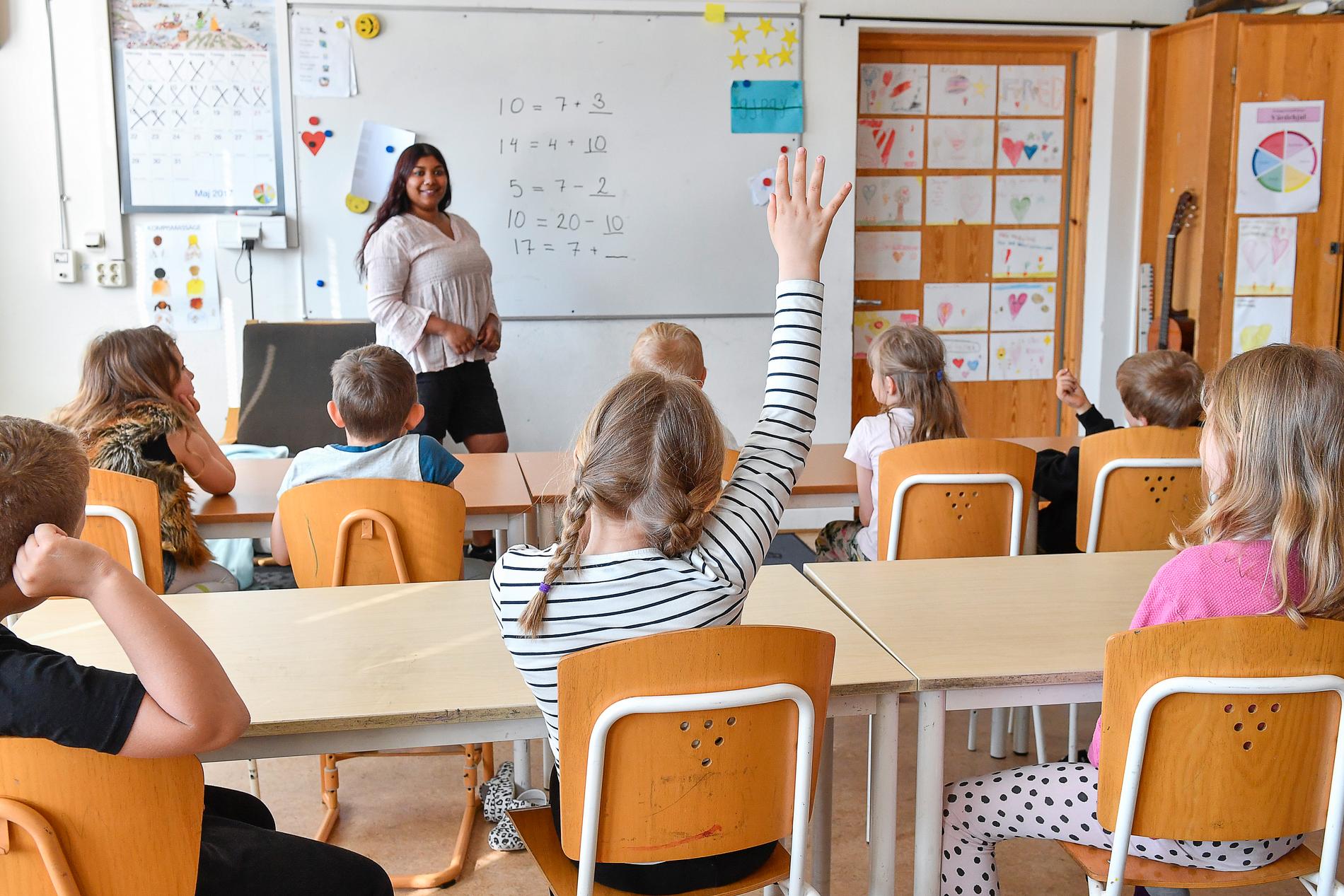 Hur ser svenska lärare på sitt arbete? Svar ges i OECD-undersökningen Talis. Arkvibild.