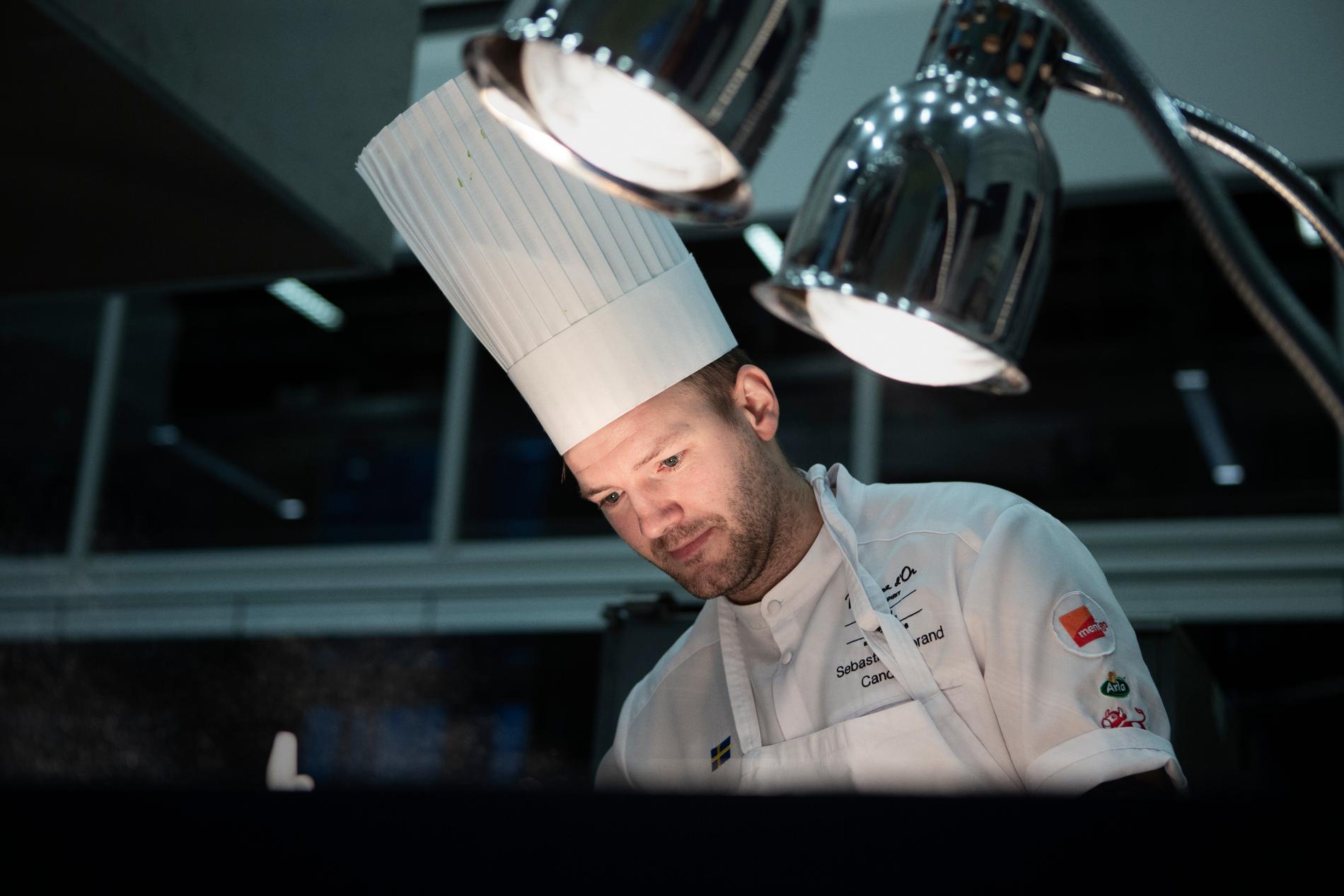  Sebastian Gibrand, kock, Sveriges deltagare i världsfinalen i kocktävlingen Bocuse d'Or.