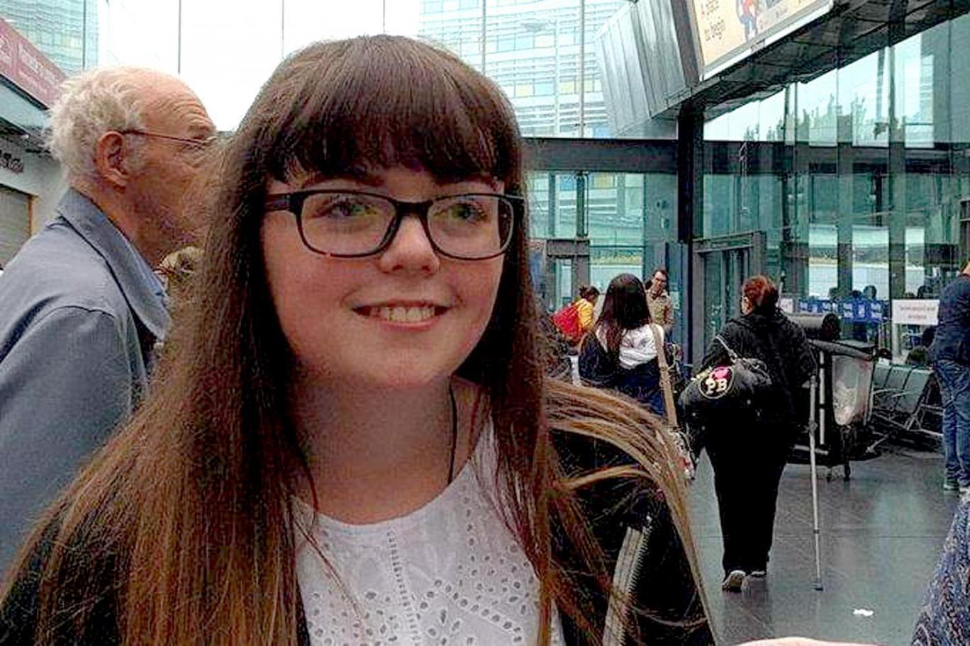 Georgina Callander, 18, dog i misstänkta terrorattacken i Manchester.