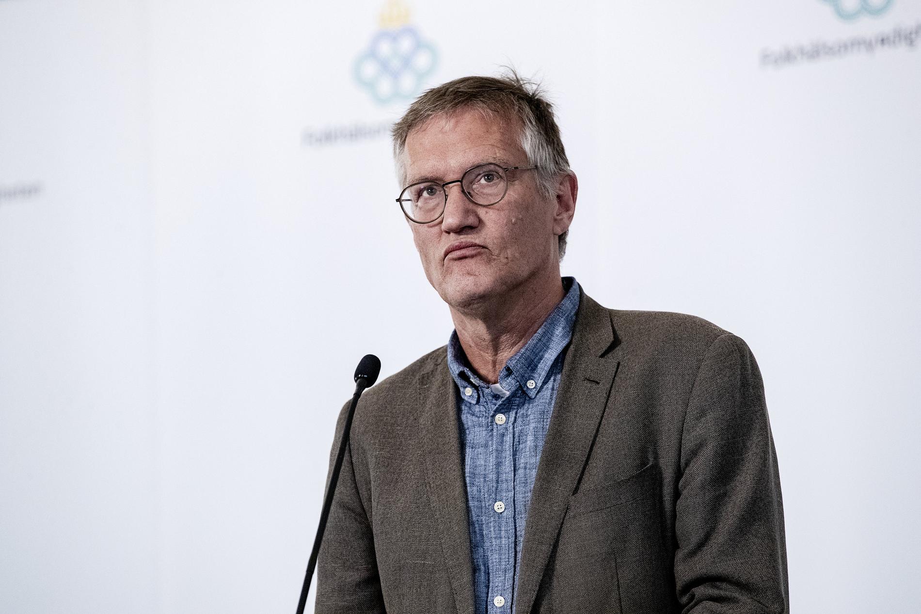 Folkhälsomyndighetens statsepidemiolog Anders Tegnell.