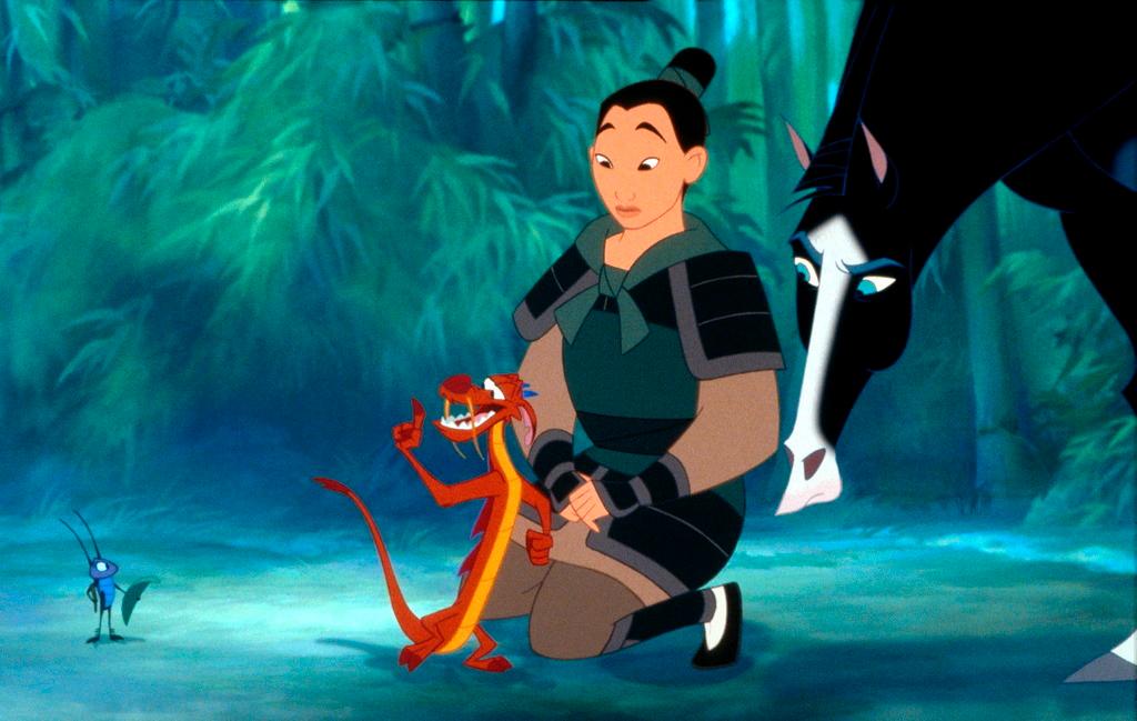 Disneys ”Mulan” från 1998.