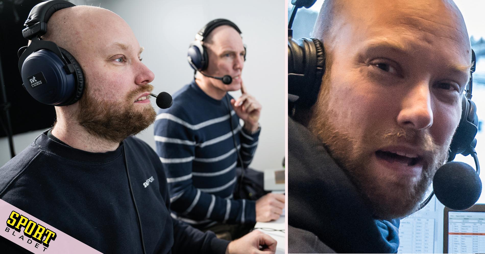 Drama in the Commentary Booth: Talgoxe Visits Björn Ferry and Ola Bränholm during Sebastian Samuelsson’s Biathlon Victory