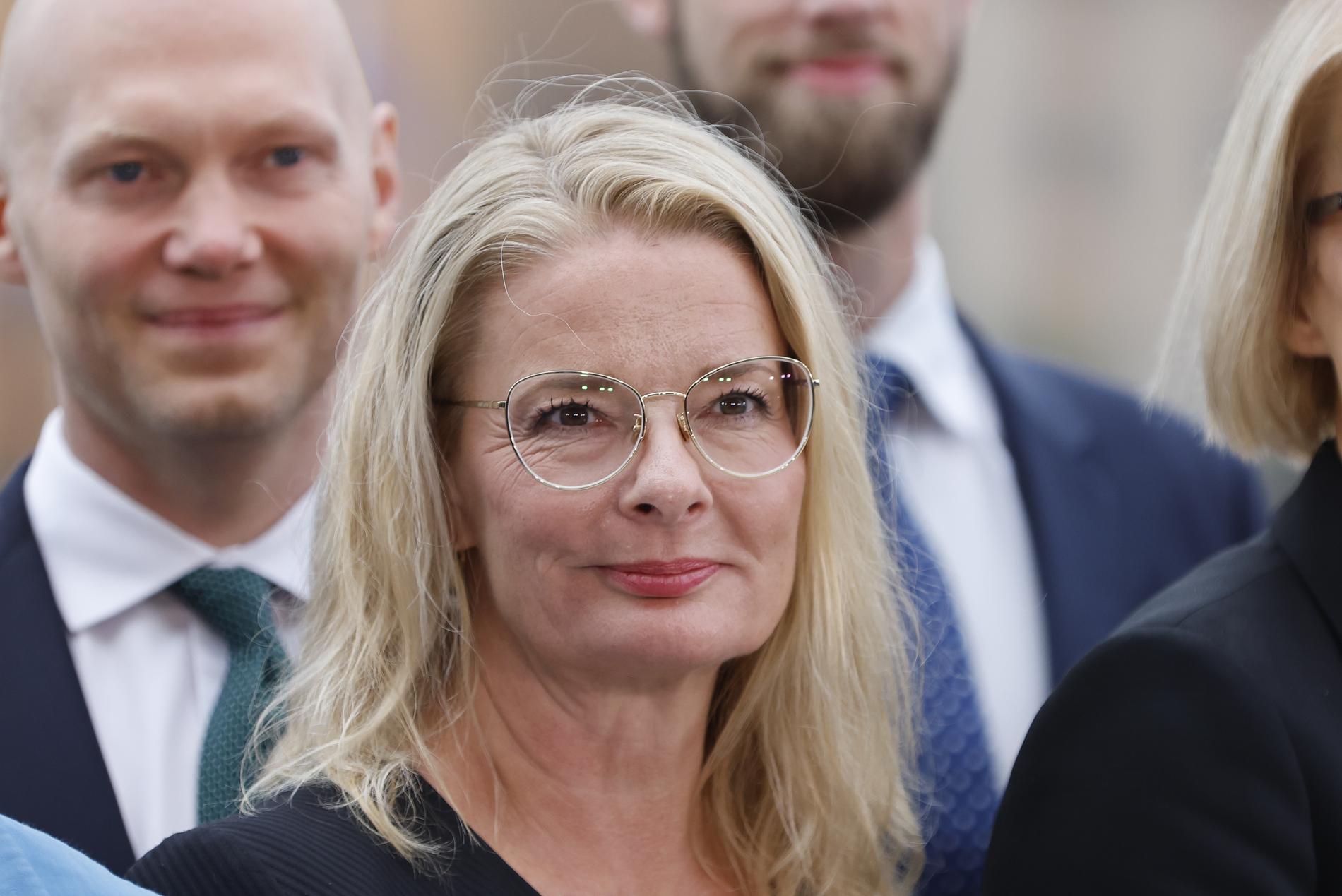 Liberalernas Lotta Edholm är skolminister i den nya regeringen.