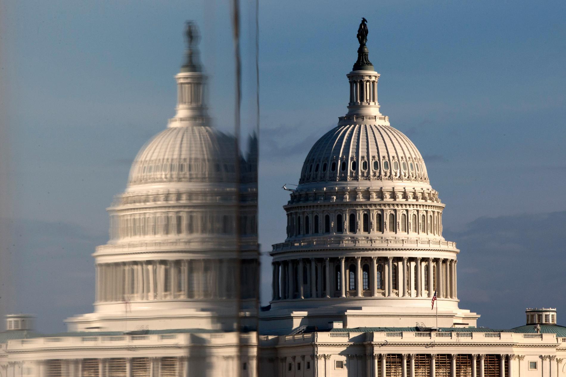 Capitolium i Washington DC, där USA:s kongress har sitt säte.