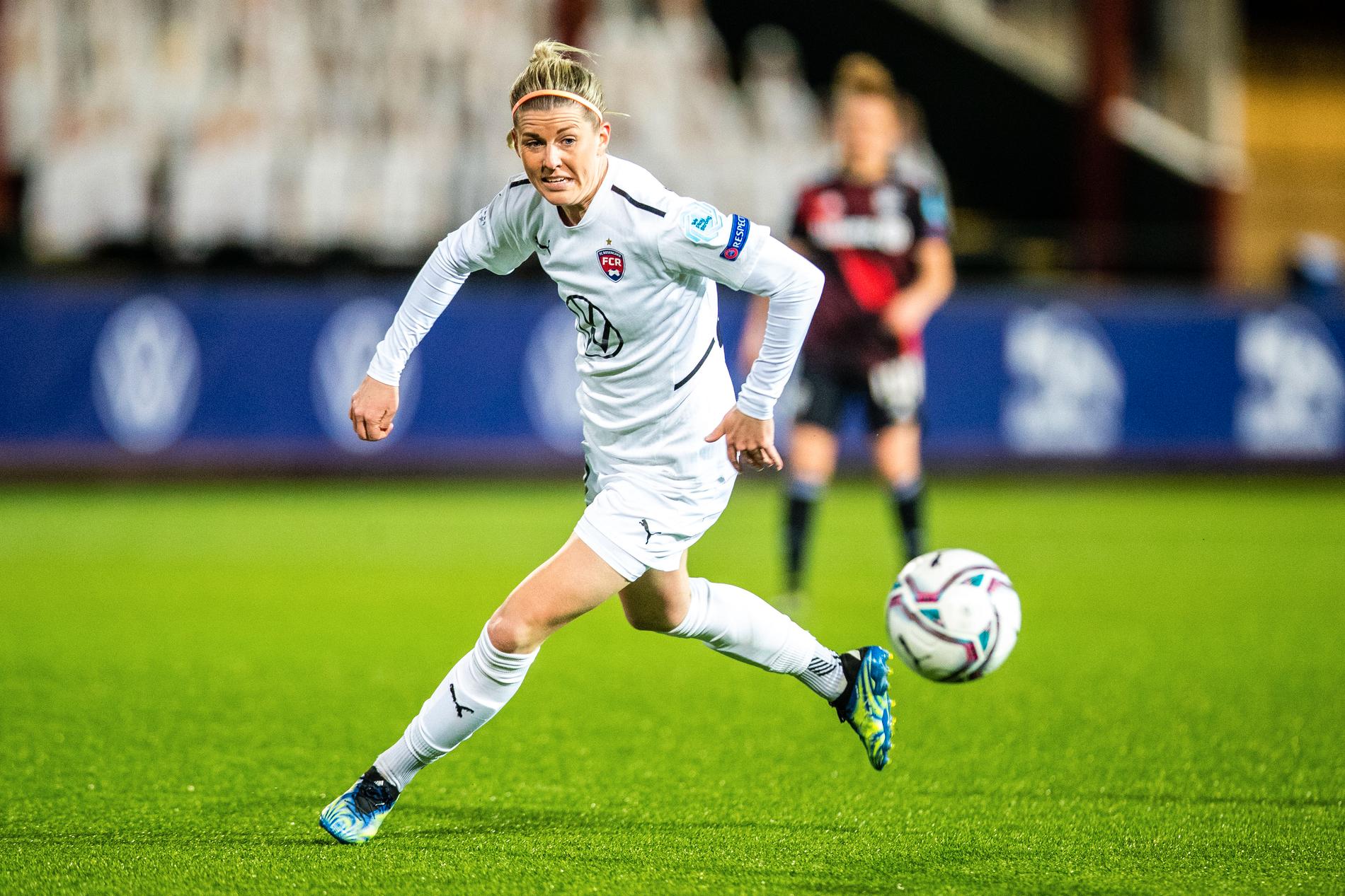 Olivia Schough är ny i FC Rosengård inför Damallsvenskan 2021.