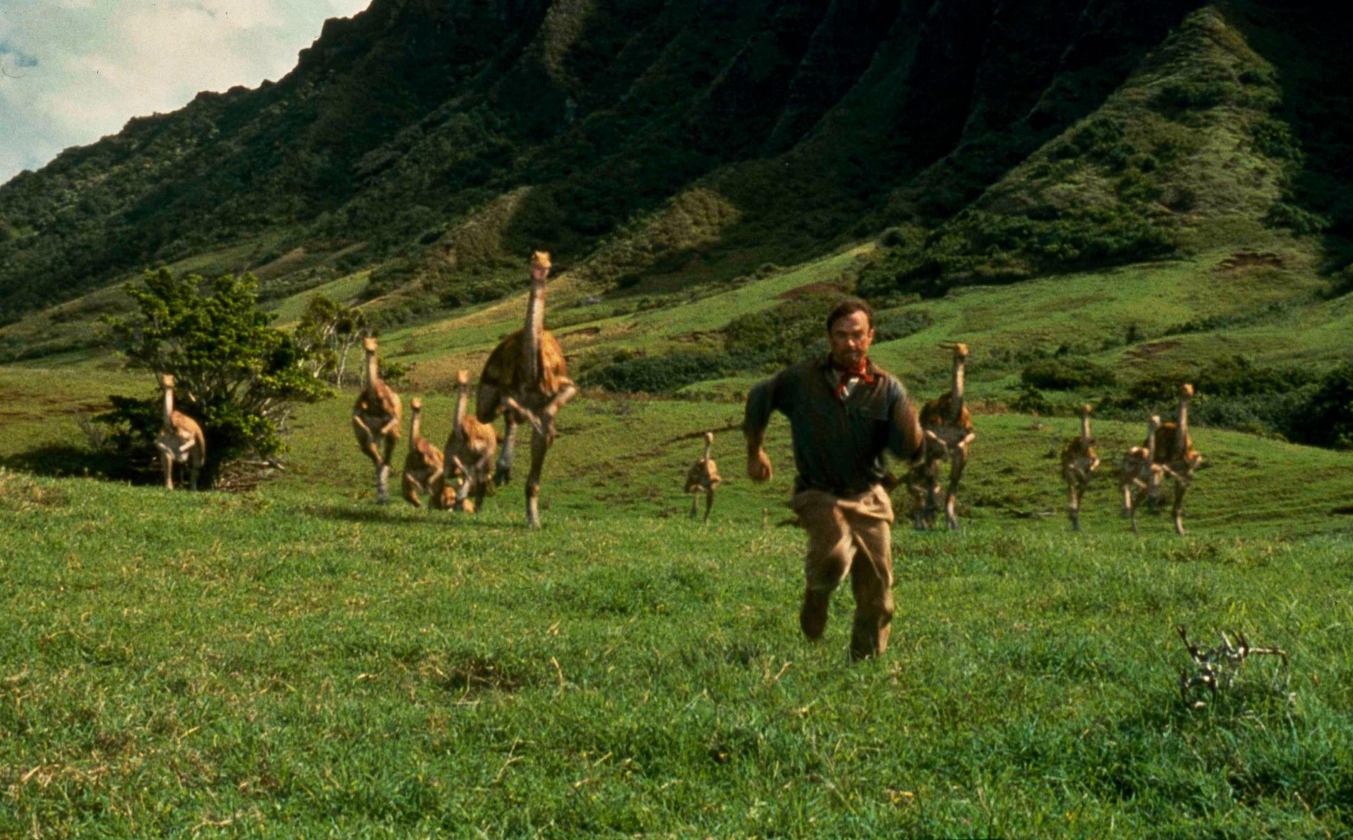 Sam Neill i ”Jurassic Park”. 