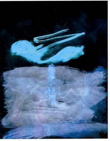 Hammarbergs akvareller är välgörande emanationer av skir och flyktig lycka.