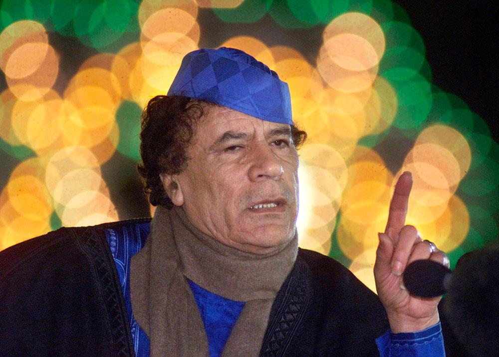 Muammar Gaddafi dödades hösten 2011.