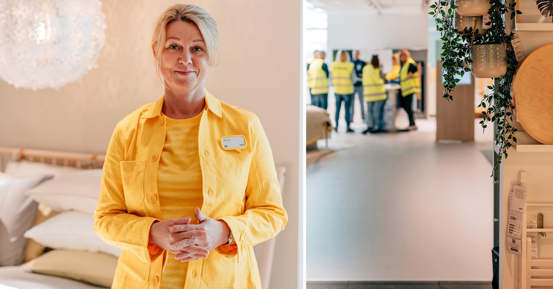  Jenny Vasquez Ling, varuhuschef på Ikeas cityvaruhus i Stockholm. 