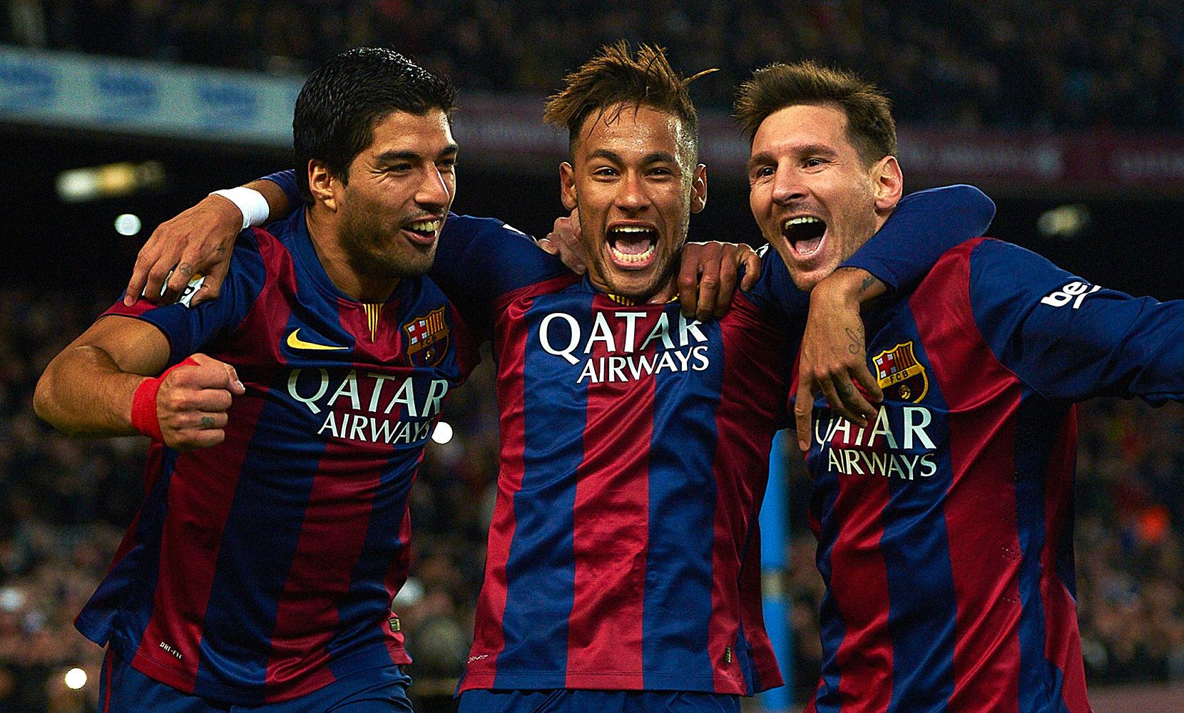 Suarez, Neymar och Messi är redo att skapa magi igen.