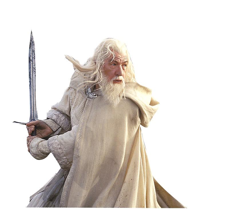 Ian Mckellen som Gandalf.