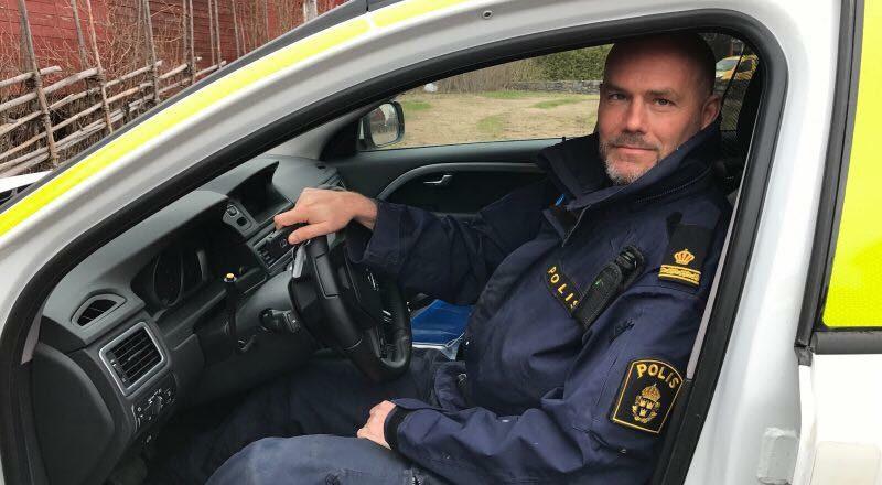 Kommunpolisen i Rättvik Anders Modén