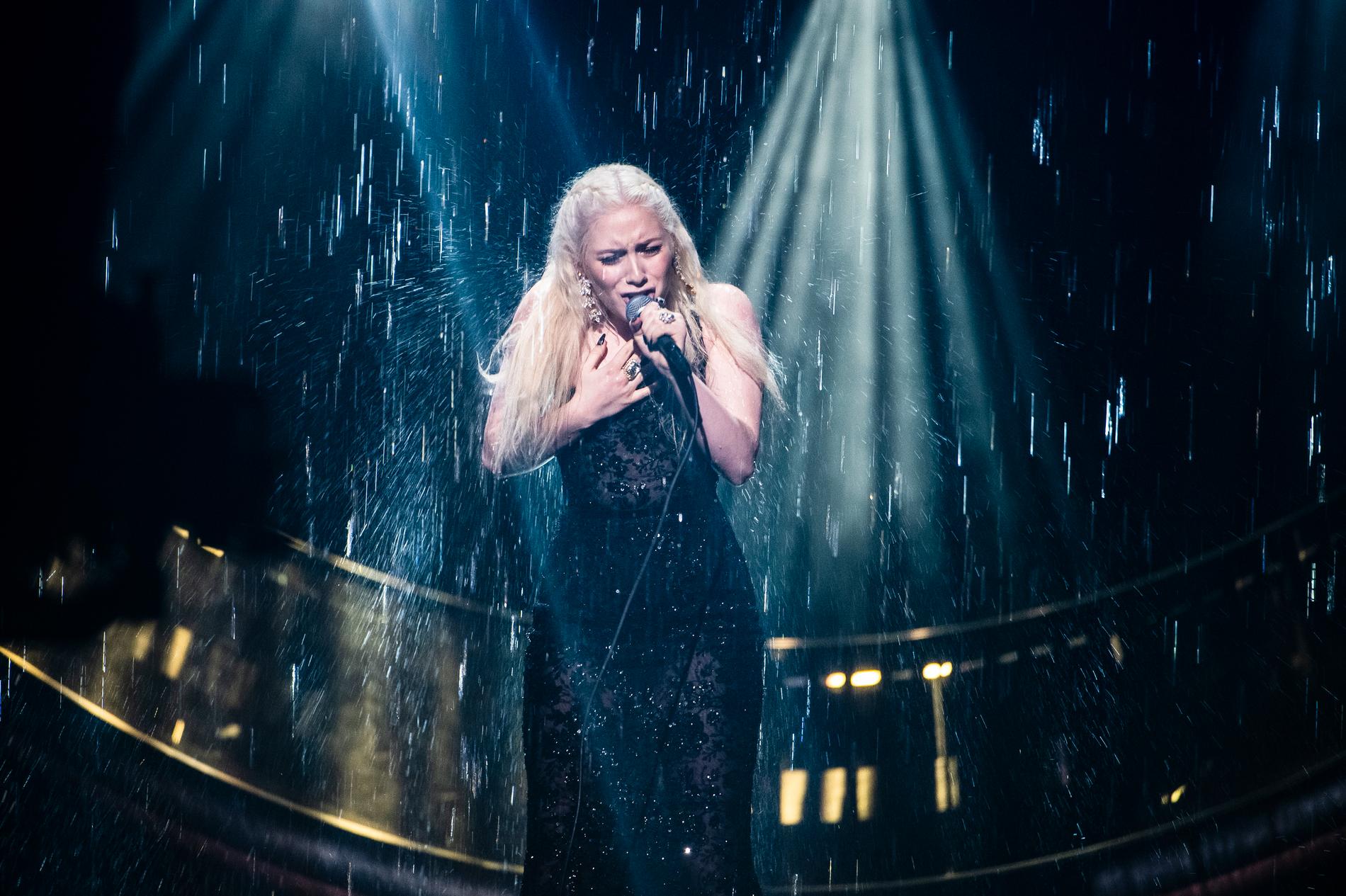 Wiktoria i Melodifestivalen 2019.