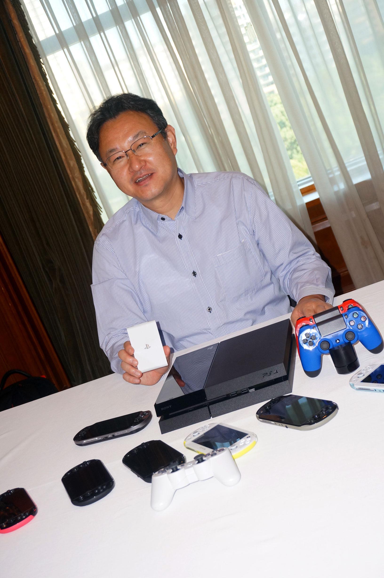 Shūhei Yoshida är chef för Sony Worldwide Studios.