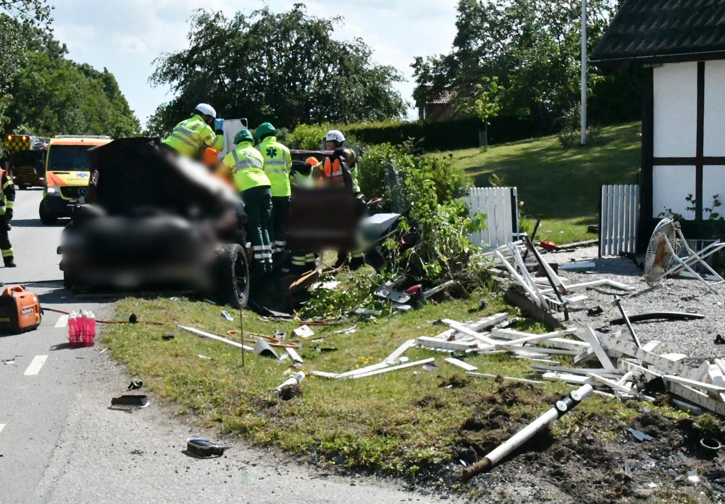 Det var klockan 14.52 som polis, räddningstjänst och ambulans larmades till Fårabäcksvägen i stadsdelen Fosie, norr om Oxie, i Malmö.