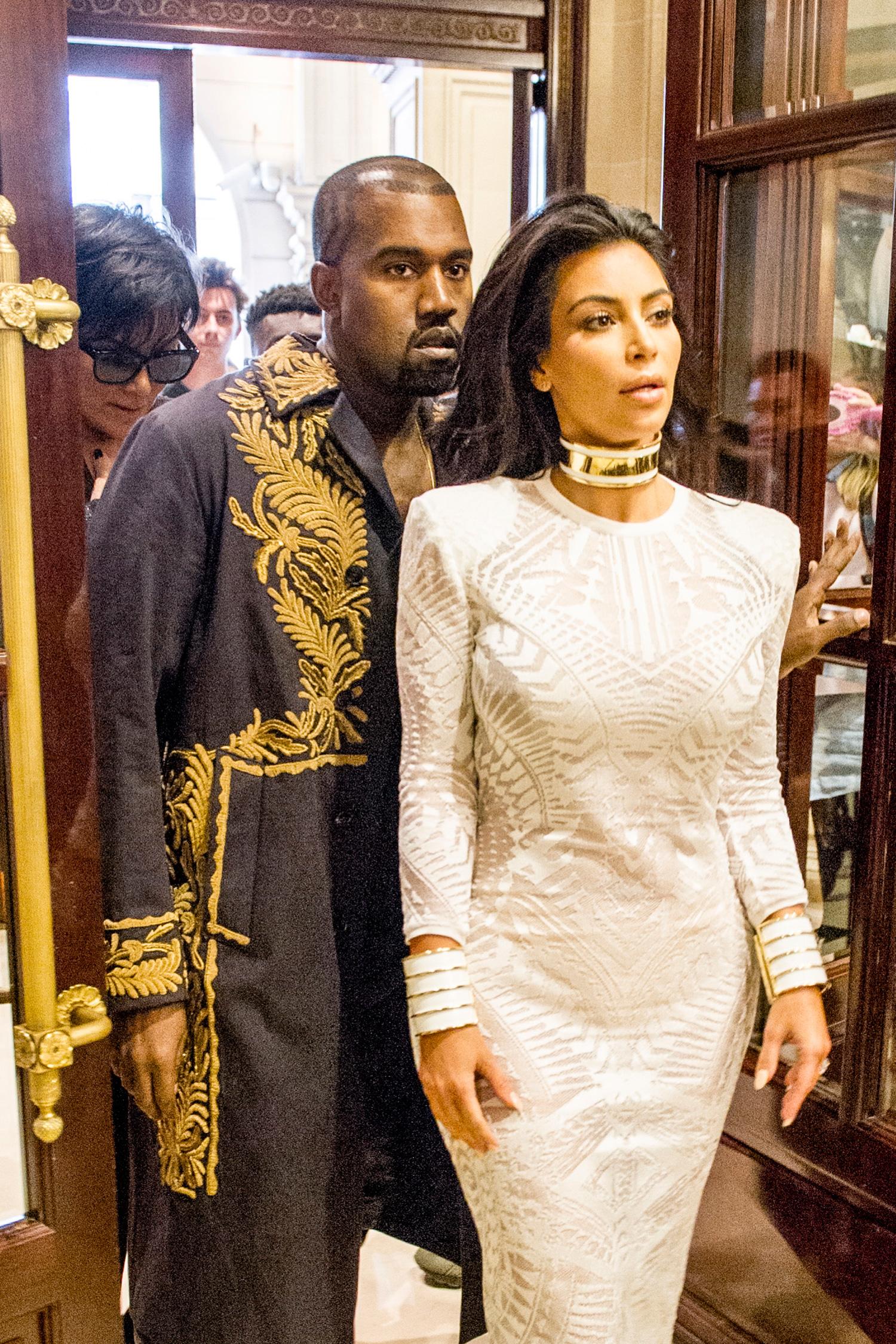 Kanye West och Kim Kardashian kan det där med mode.