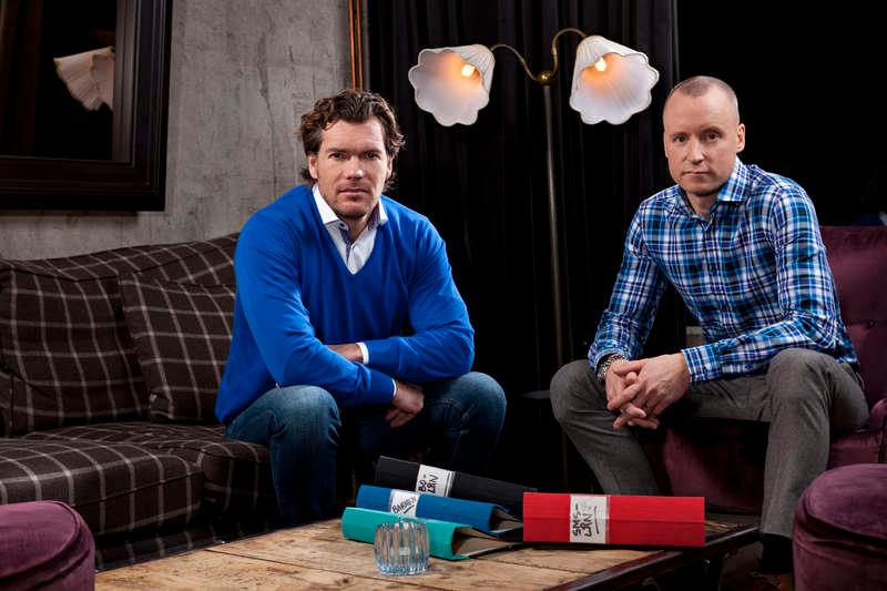 Patrik Grimlund och Magnus Hedberg från Lyxfällan.