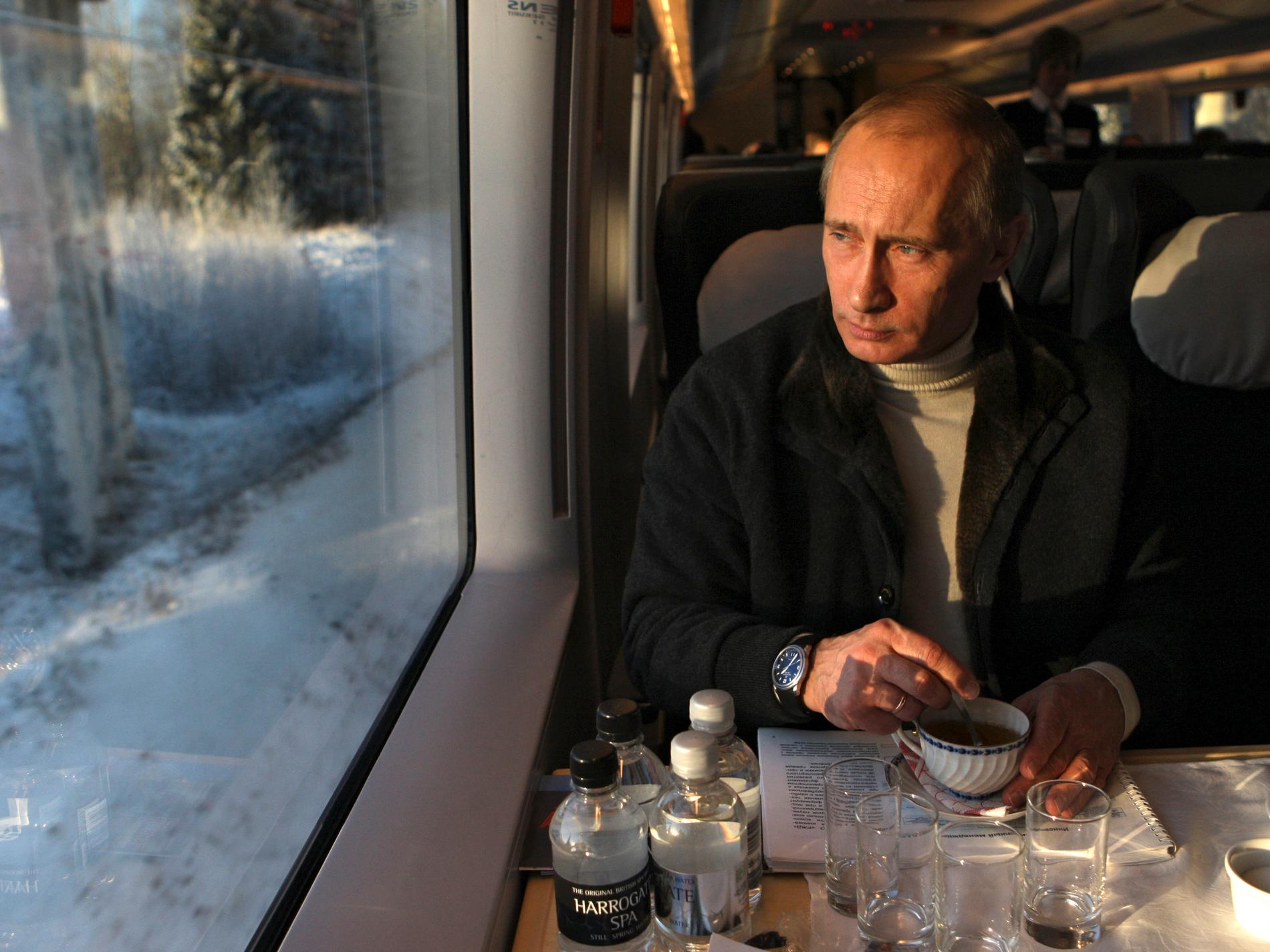 Putins pansartåg: Tre lok och hemliga stationer