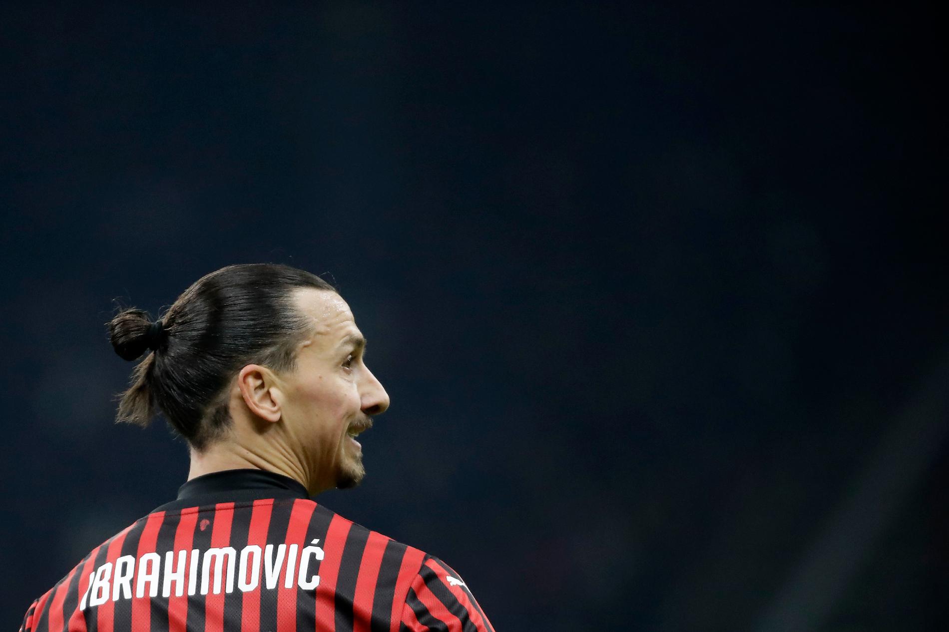 Har Zlatan Ibrahimovic spelat sin sista match i Milan – och kanske också i karriären? Arkivbild.