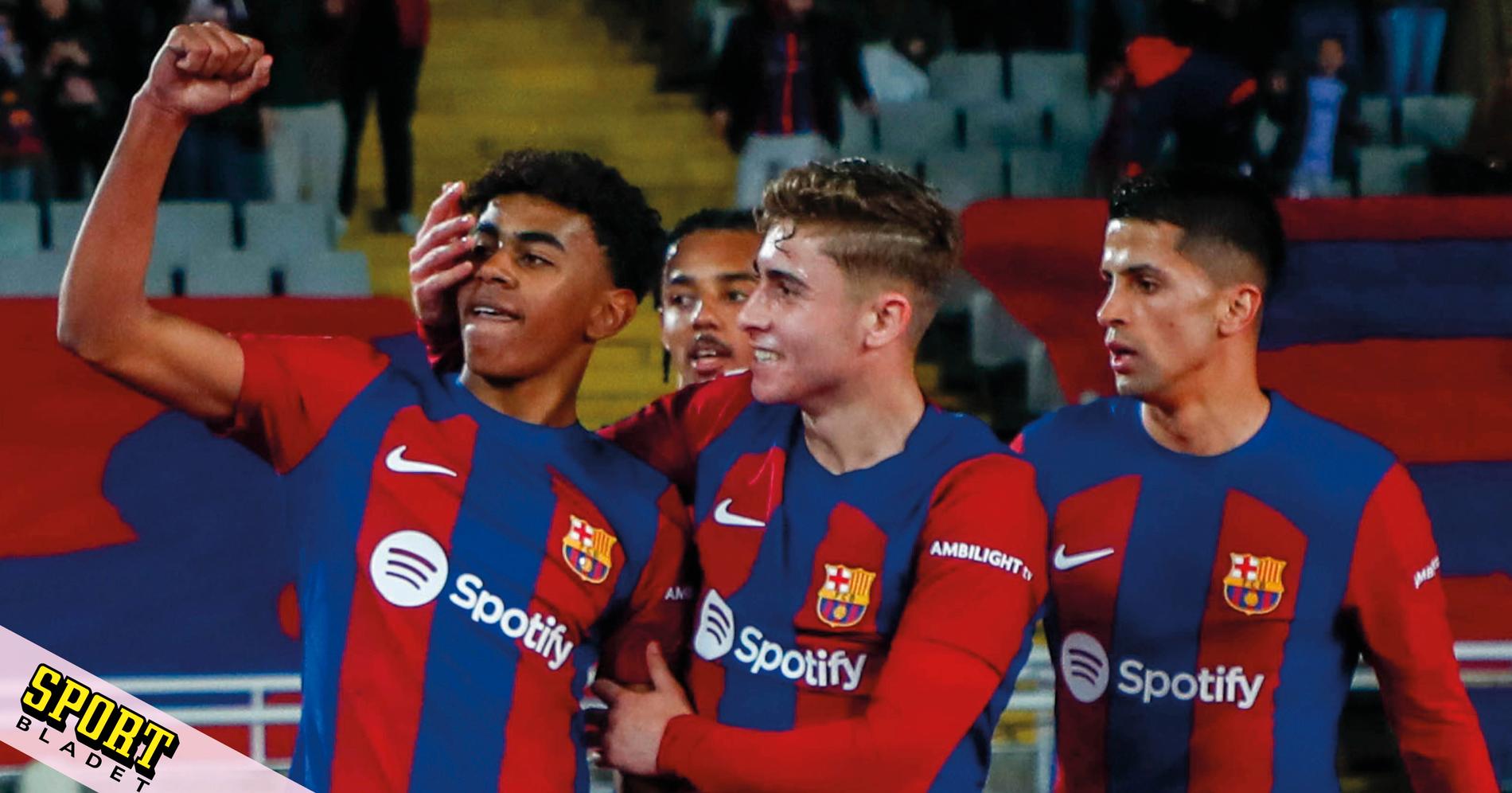16-year-old Lamine Yamal hero for Barcelona