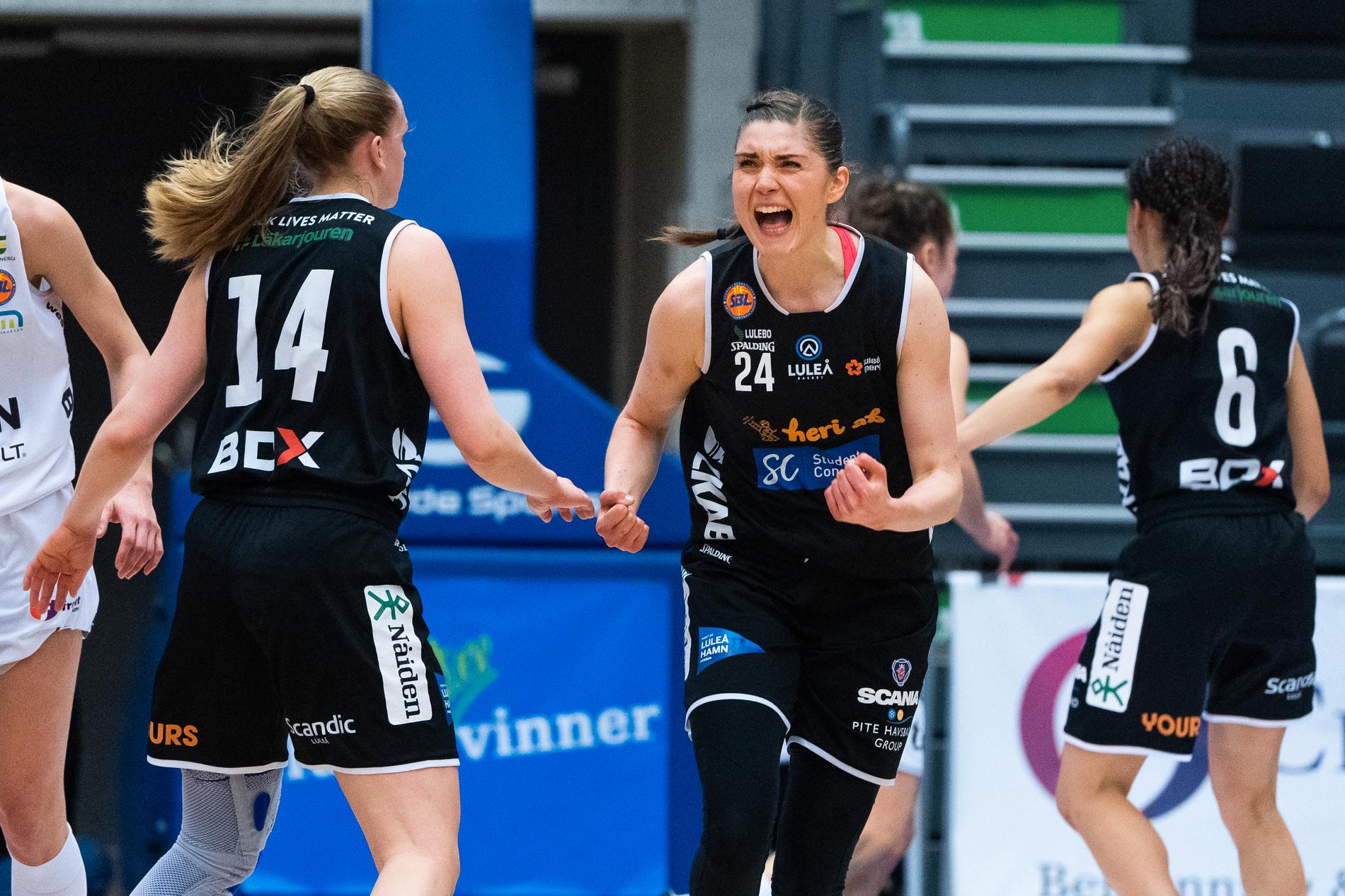 Basketligan för damer utökas från 12 till 14 lag. På bilden Luleås Josefin Vesterberg.