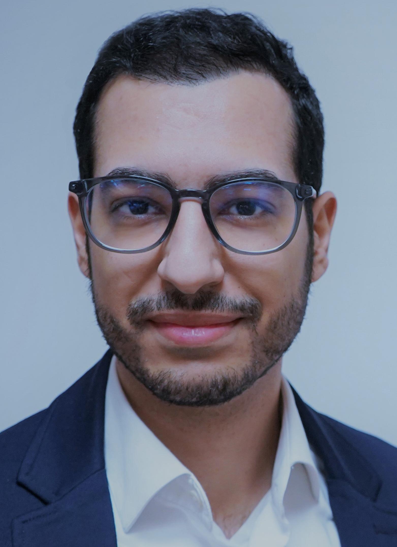 Rami Hussein, partisekreterare för Nyans.