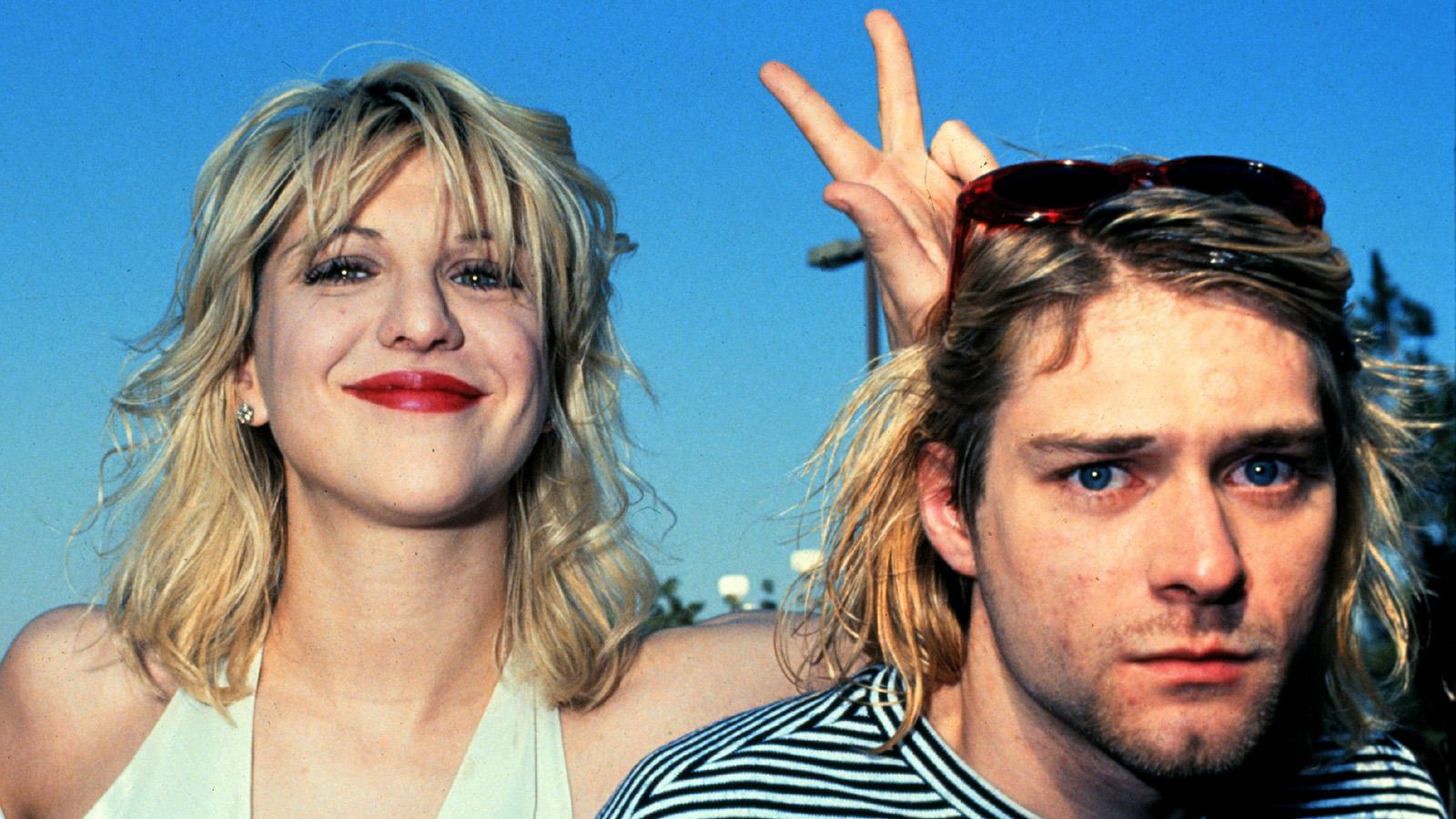 Courtney Love och Kurt Cobain 1994.