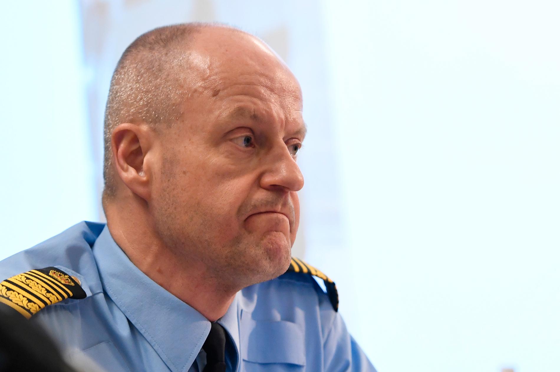 "Vi har ett väldigt allvarligt läge i Sverige", säger Mats Löfving, chef för polisens nationella operativa avdelning.