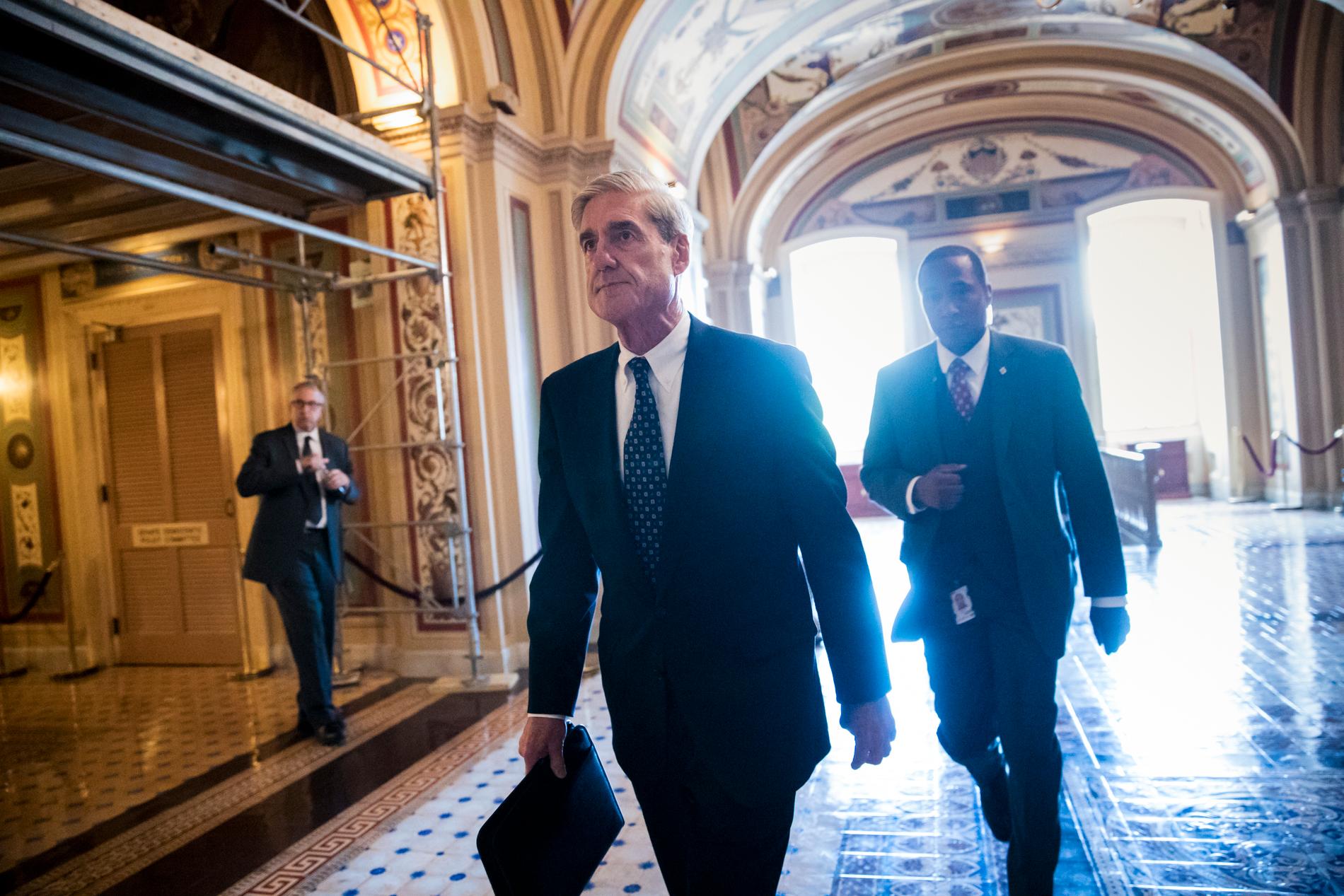 Specialåklagare Robert Mueller har ansvar för utredningen om Trumpkampanjens kopplingar till Ryssland. 