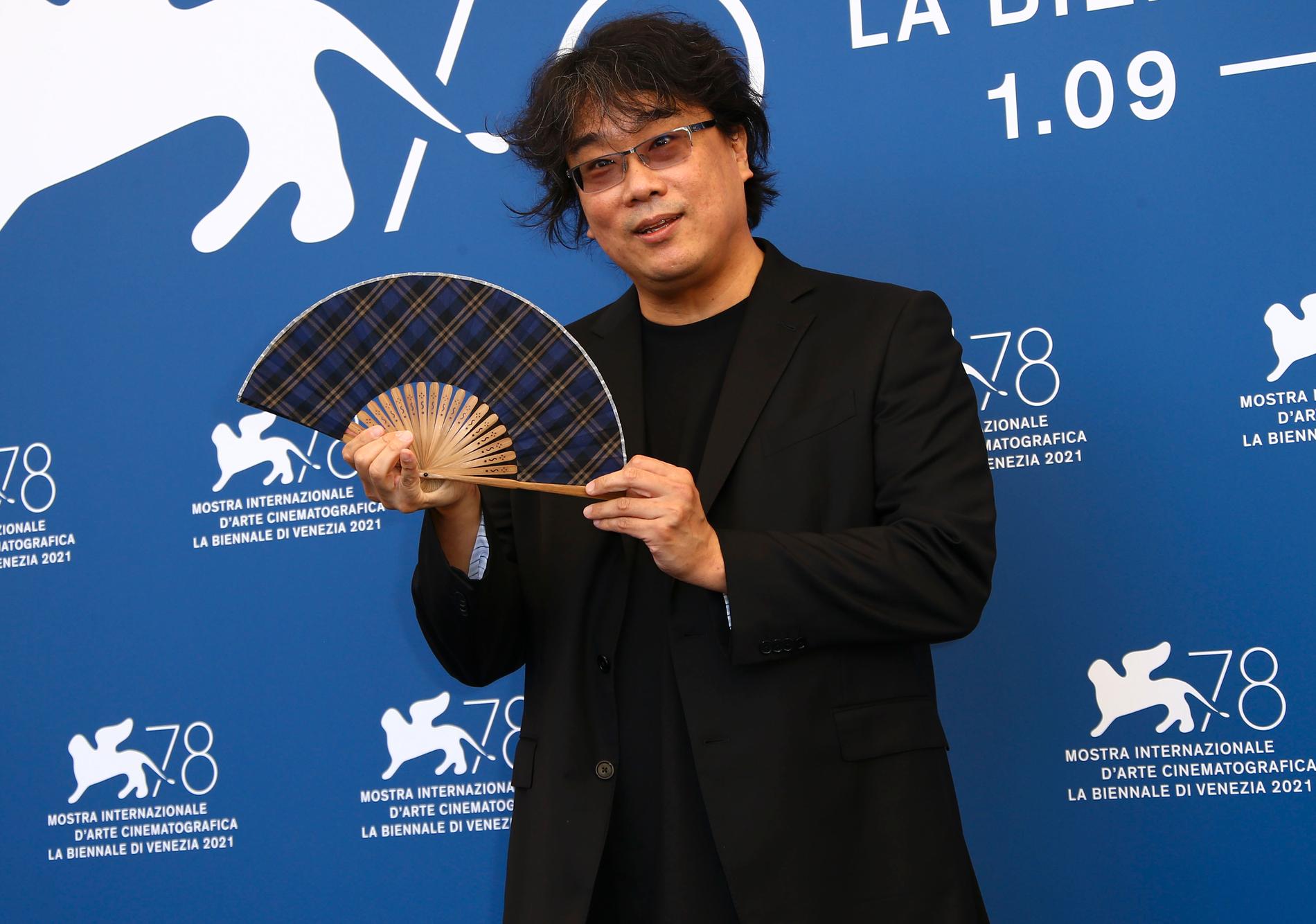 Juryordförande för filmfestivalen i Venedig Jong Boon-ho.