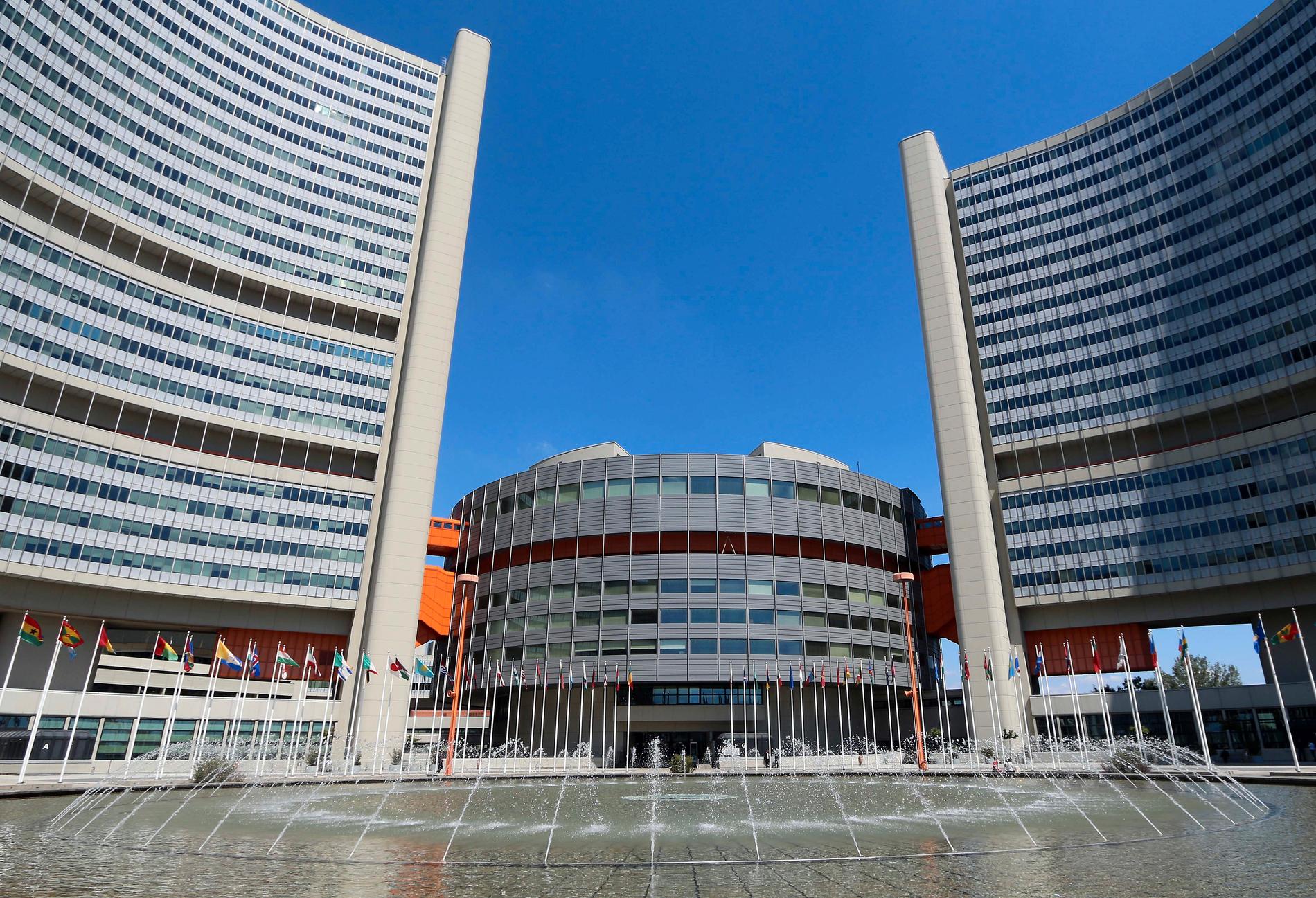 FN-kontoret i Wien är en av platserna som utsatts för en cyberattack. Arkivbild.