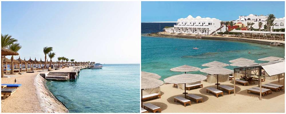 Aqua Vista - powered by Playitas Hotellet är nytt och erbjuder allt du kan önska dig av en komplett sol- och träningssemester. Arabella Azur Resort Vackert hotell som är uppbyggt som en nubisk by.